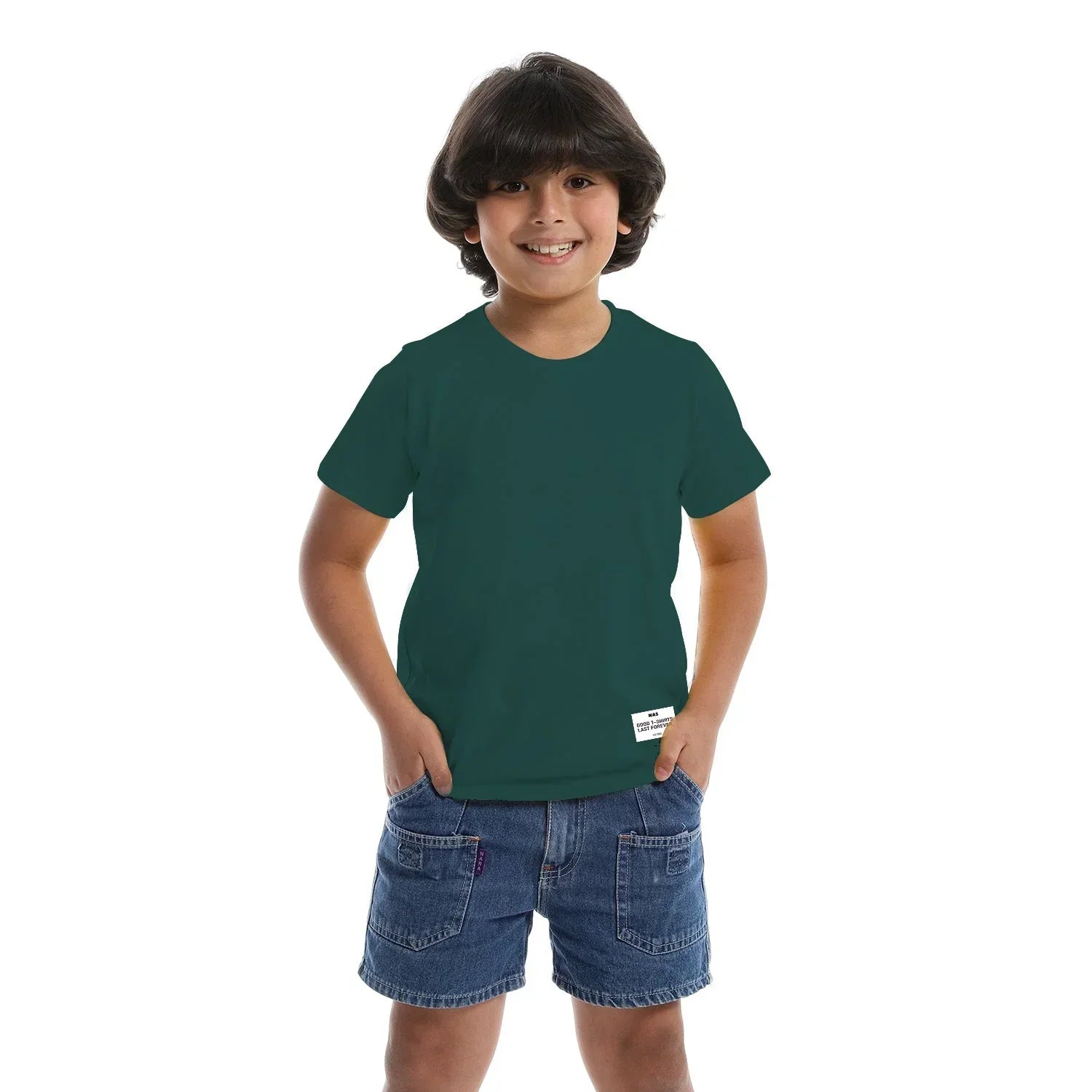 Uno Kids SS T-Shirt - Petrol - NAS Trends - Babazzaro