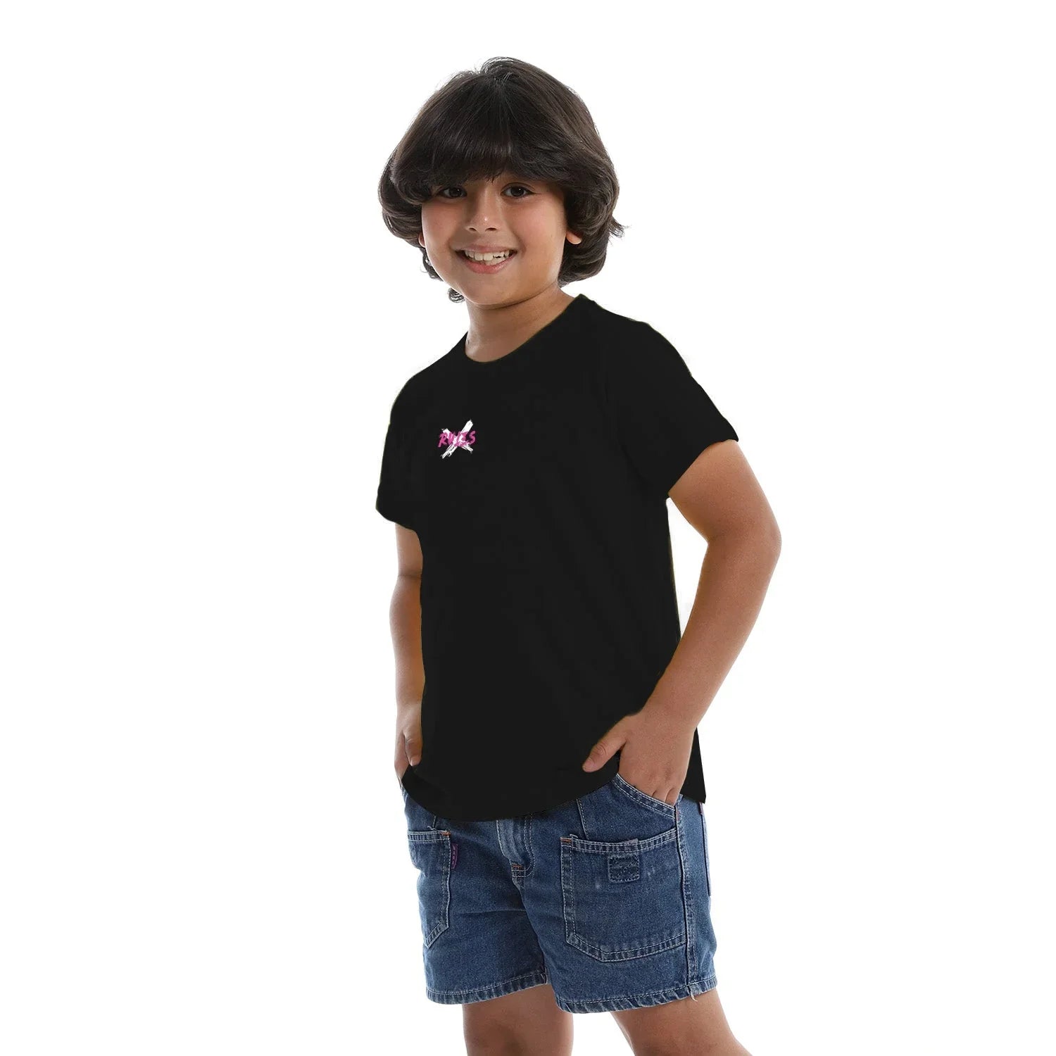 NAS Trends - Rules Kids SS T-Shirt - Black 3