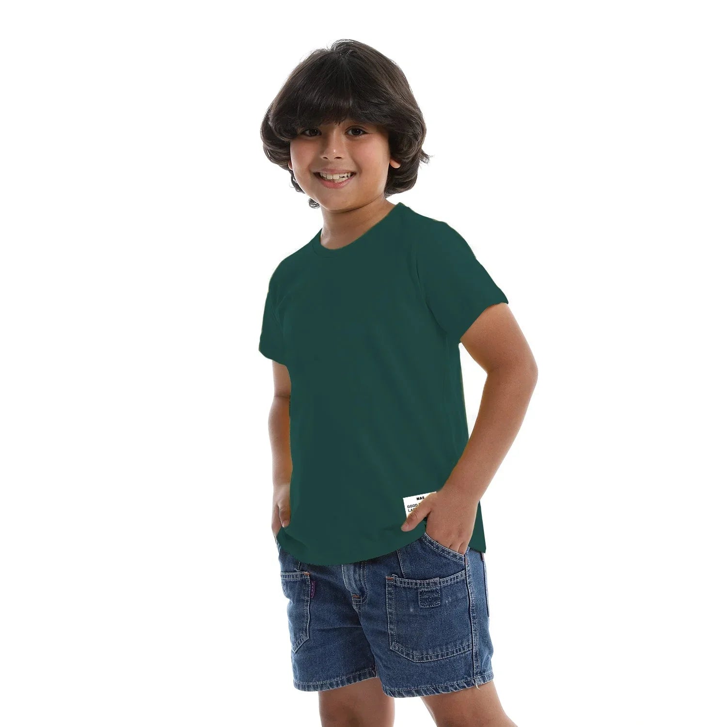 NAS Trends - Uno Kids SS T-Shirt - Petrol 5