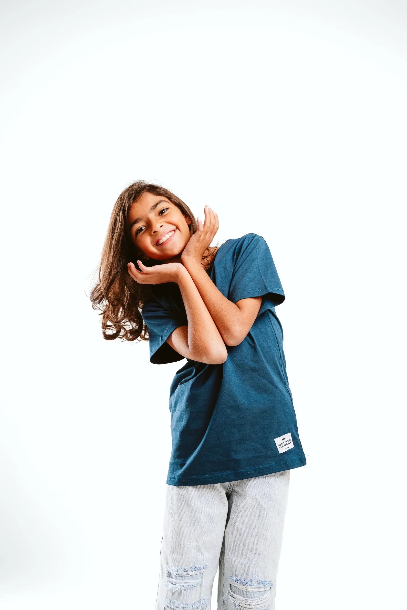 Uno Kids SS T-Shirt - Petrol - NAS Trends - Babazzaro