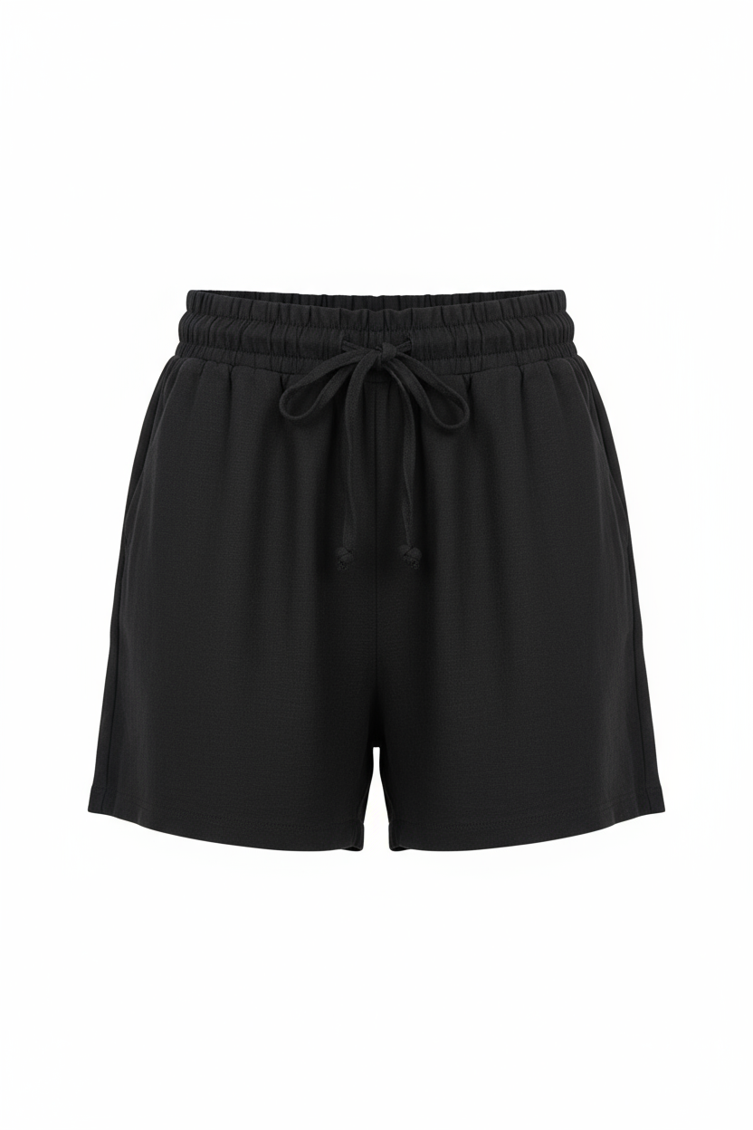 Kanza - Sleek Linen Shorts