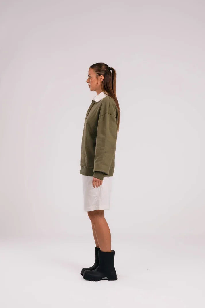 Khutwa - Khutwa Core Polo - Olive 4