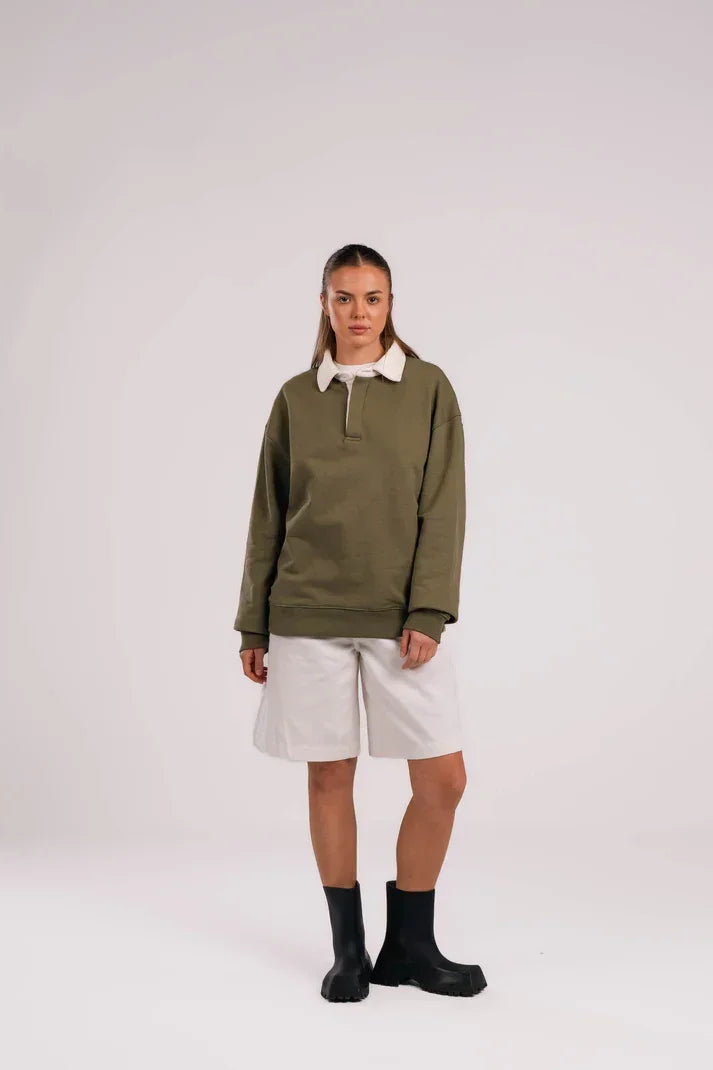 Khutwa - Khutwa Core Polo - Olive 5