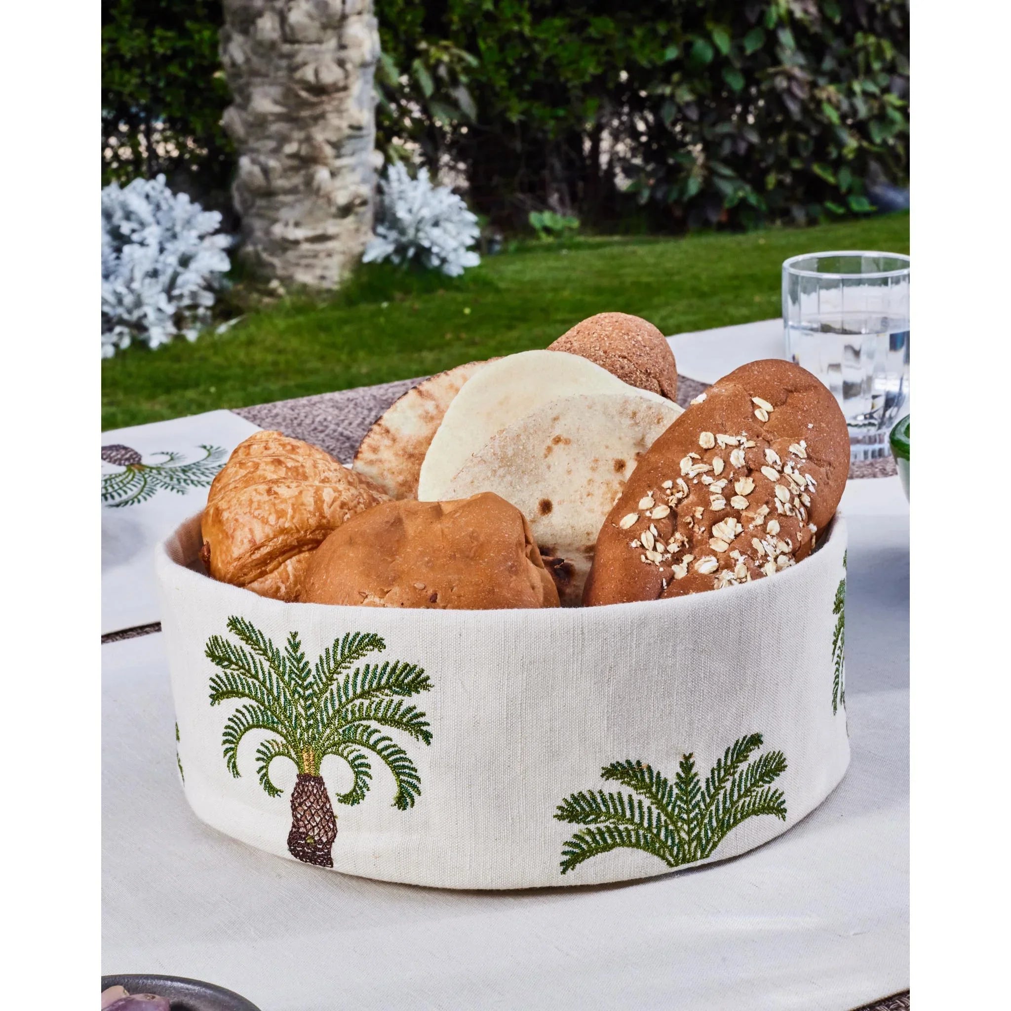 Lina Linen Basket - Ticas