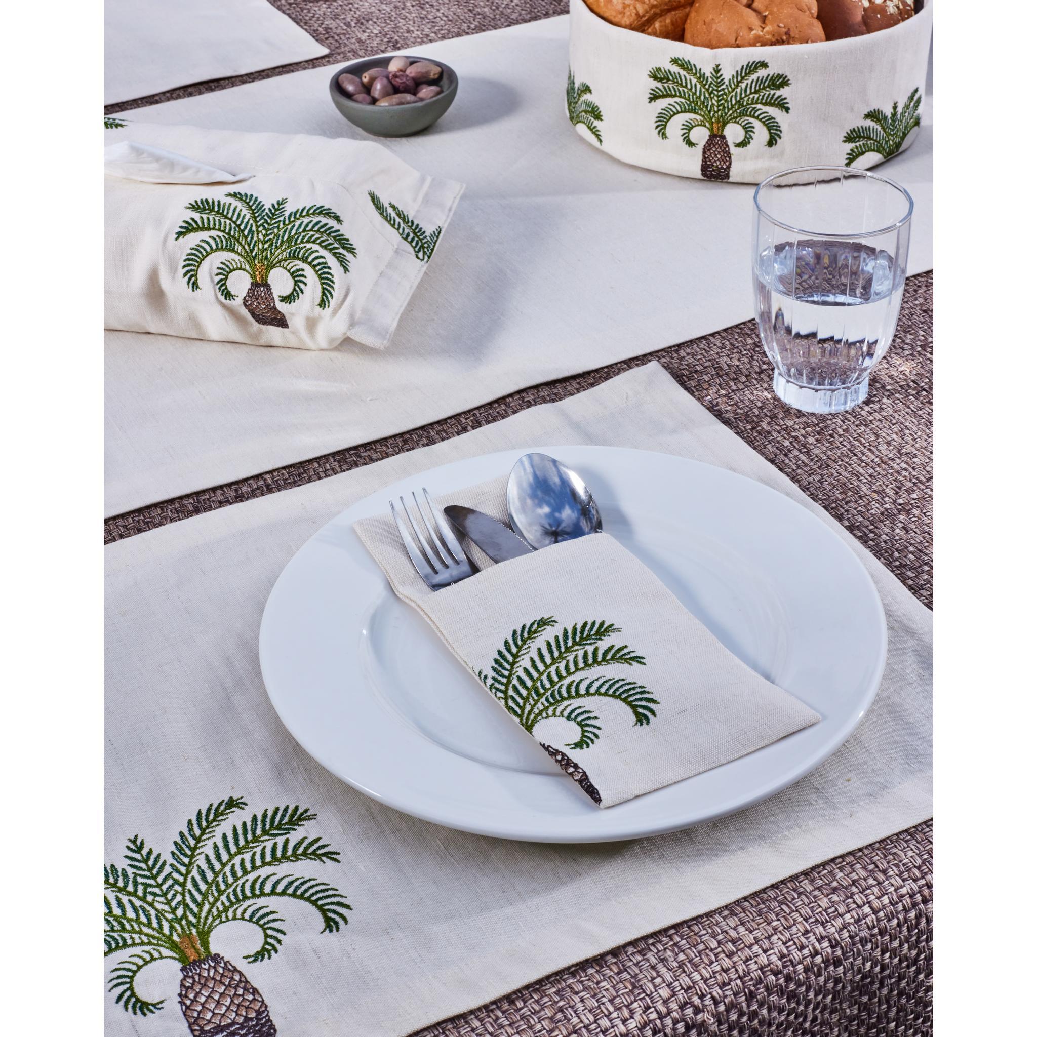 Lina Linen Placemats Set - Ticas