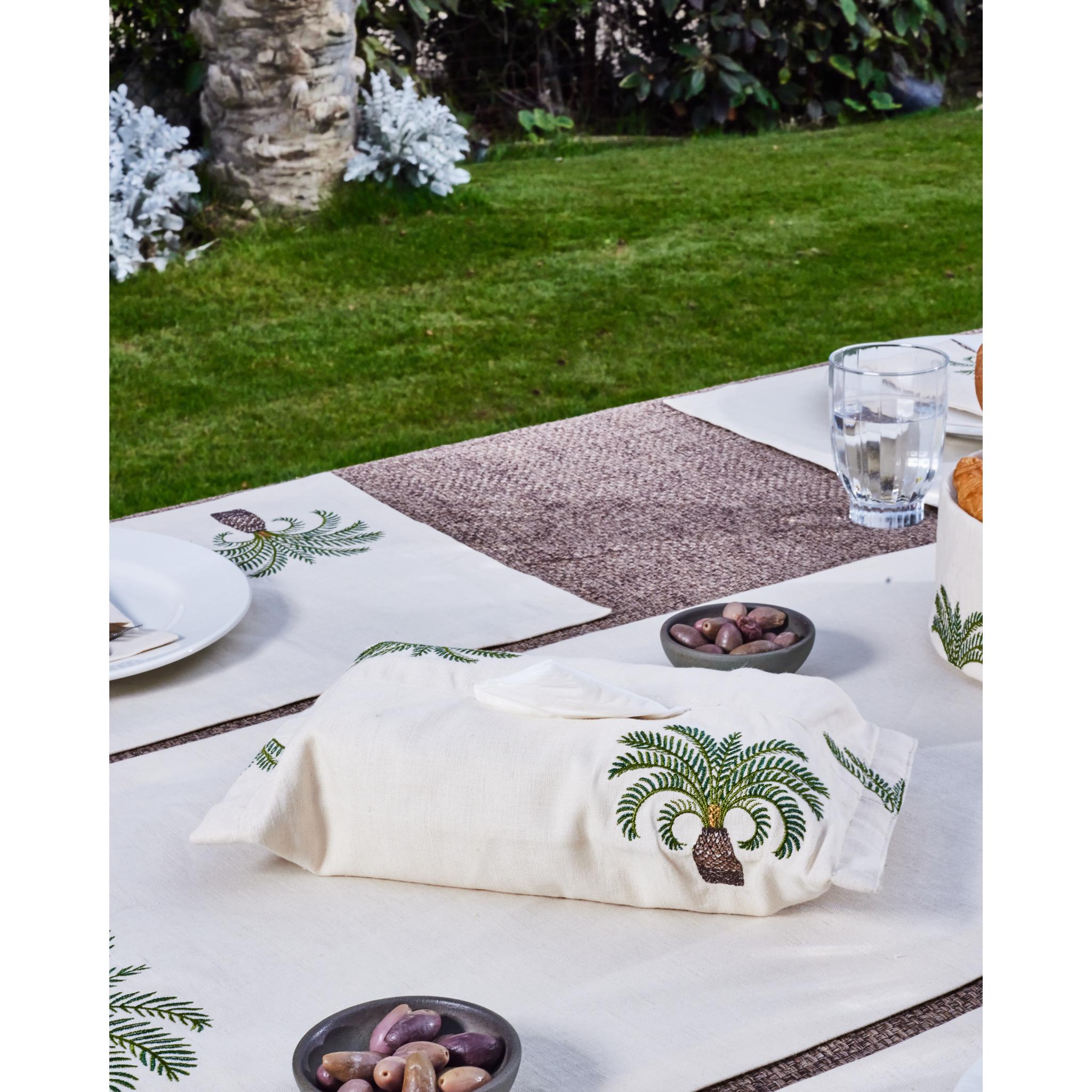 Lina Linen Tissue Box Cover - Ticas