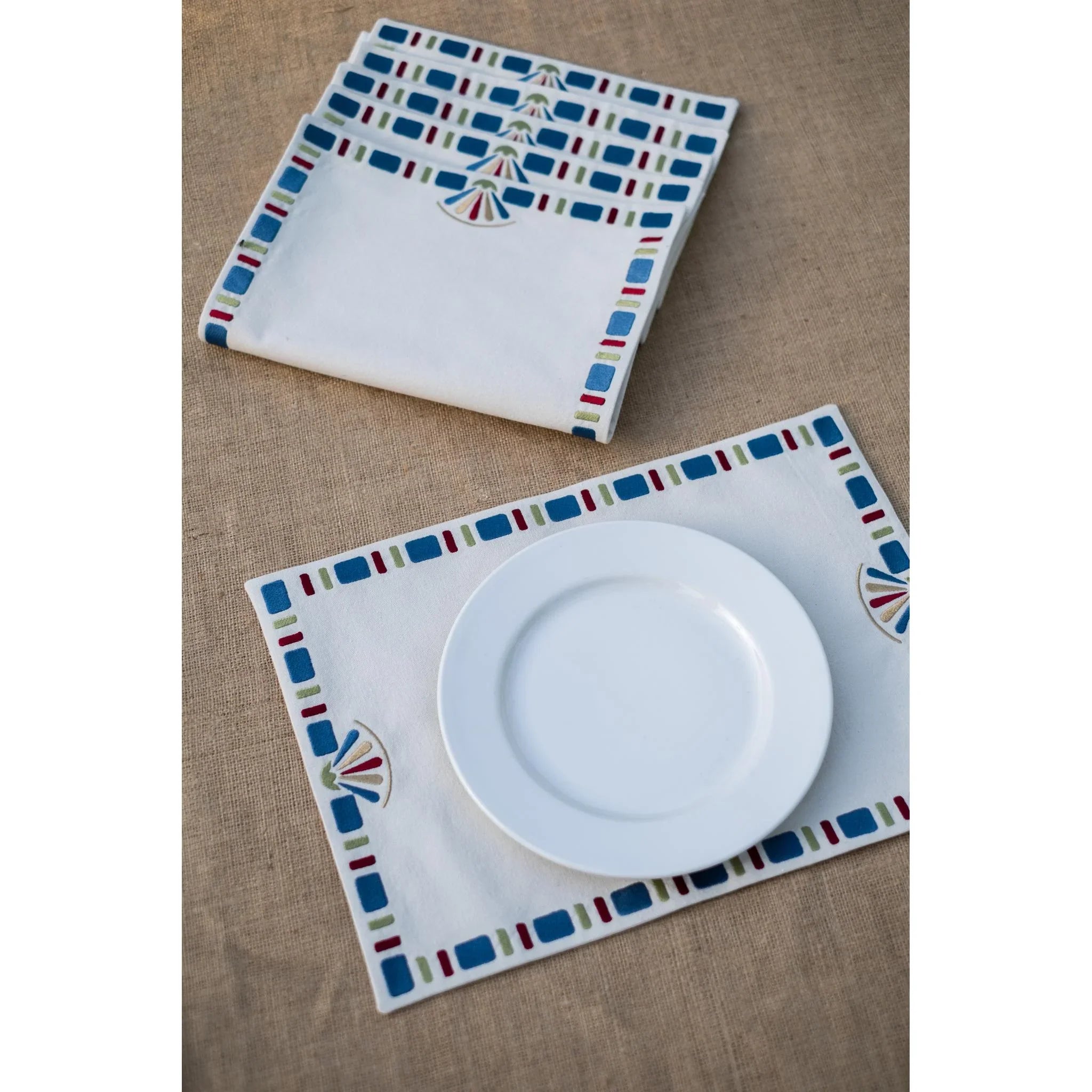 Lotus Placemats Set - Ticas