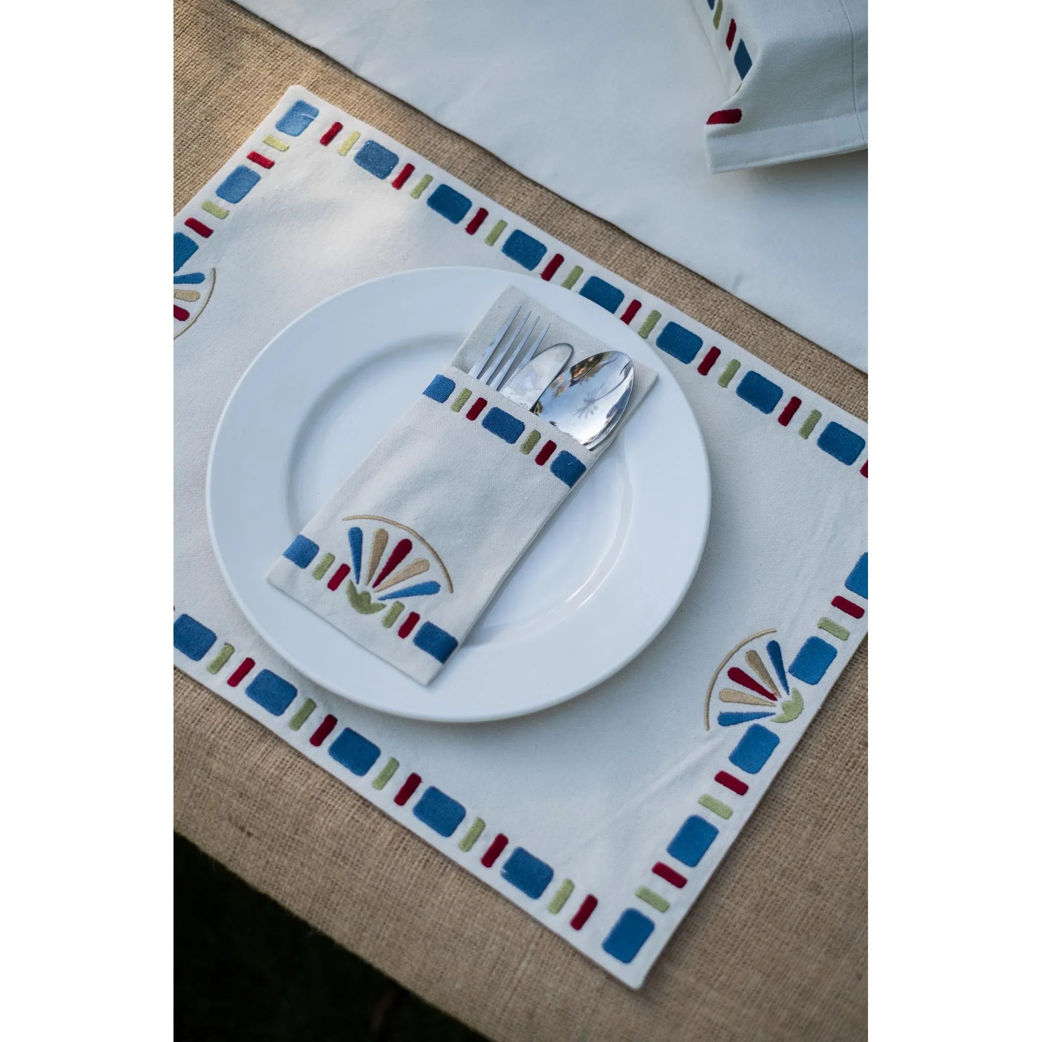 Lotus Placemats Set - Ticas