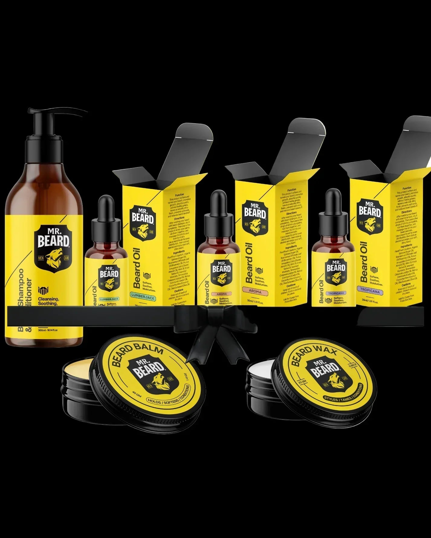 Mr. Beard - 3-Scents Signature Beard Bundle 1