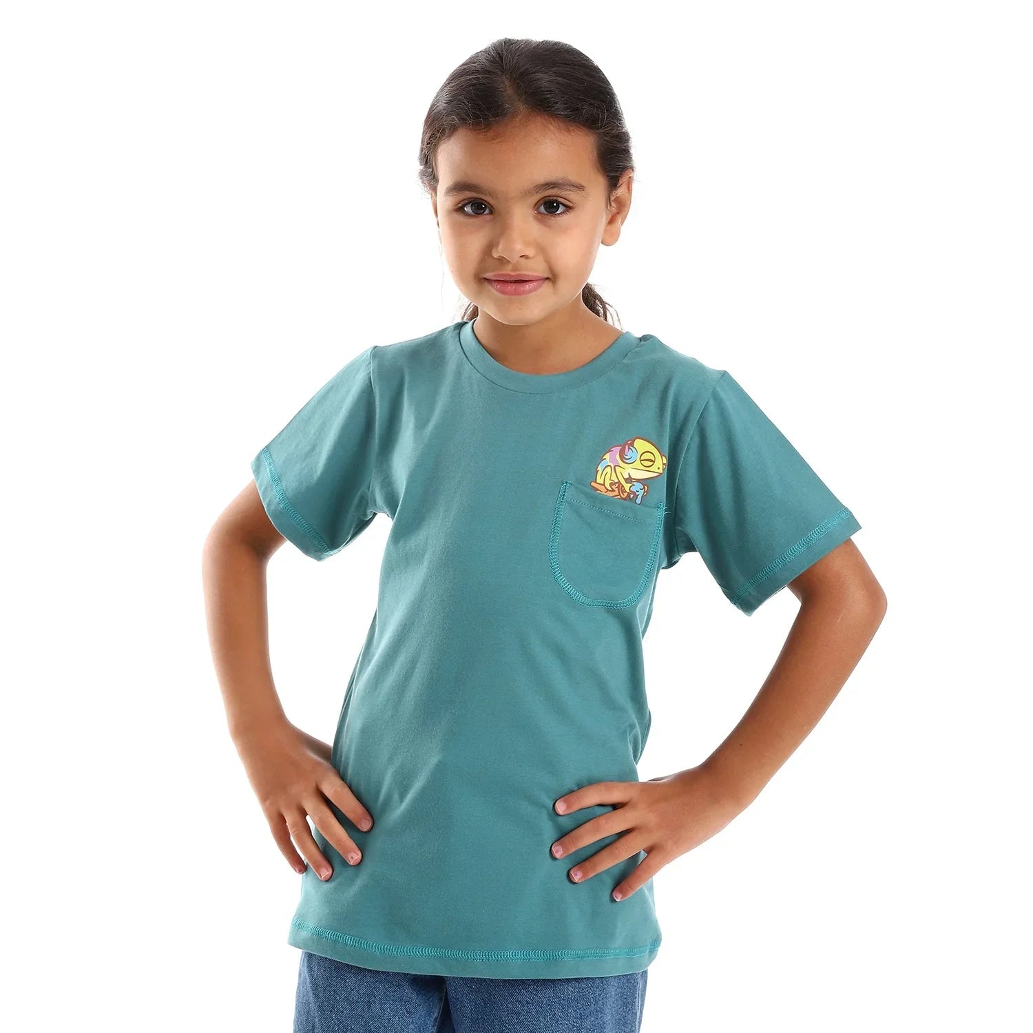 NAS Trends - Frog Kids SS T-Shirt - Kaki 2