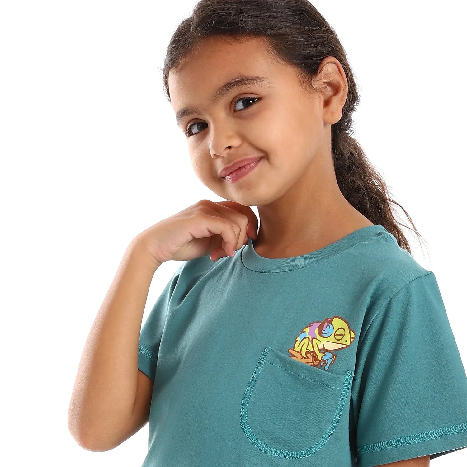 NAS Trends - Frog Kids SS T-Shirt - Kaki 4