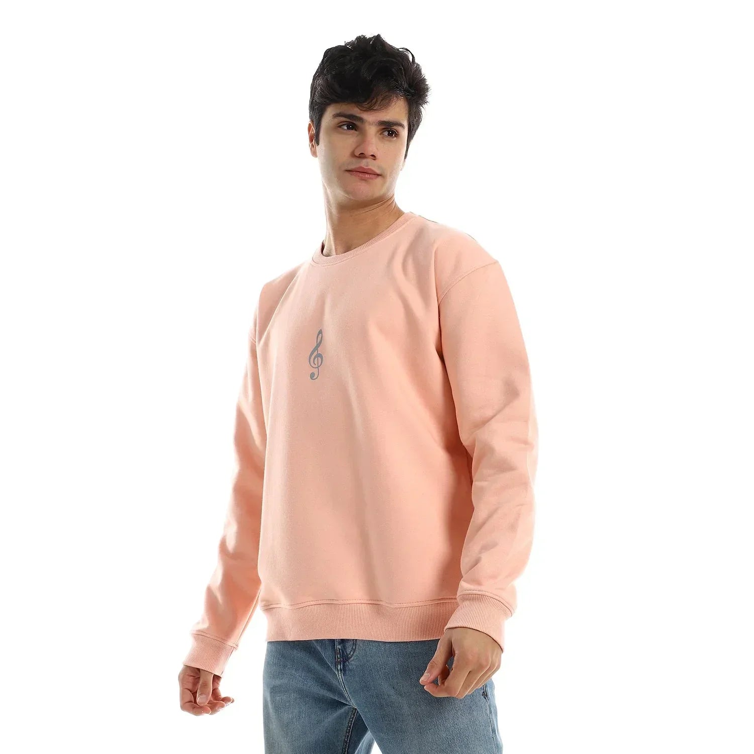 Antika Unisex Oversized Crew-neck Sweatshirt-Rose - NAS Trends - Babazzaro
