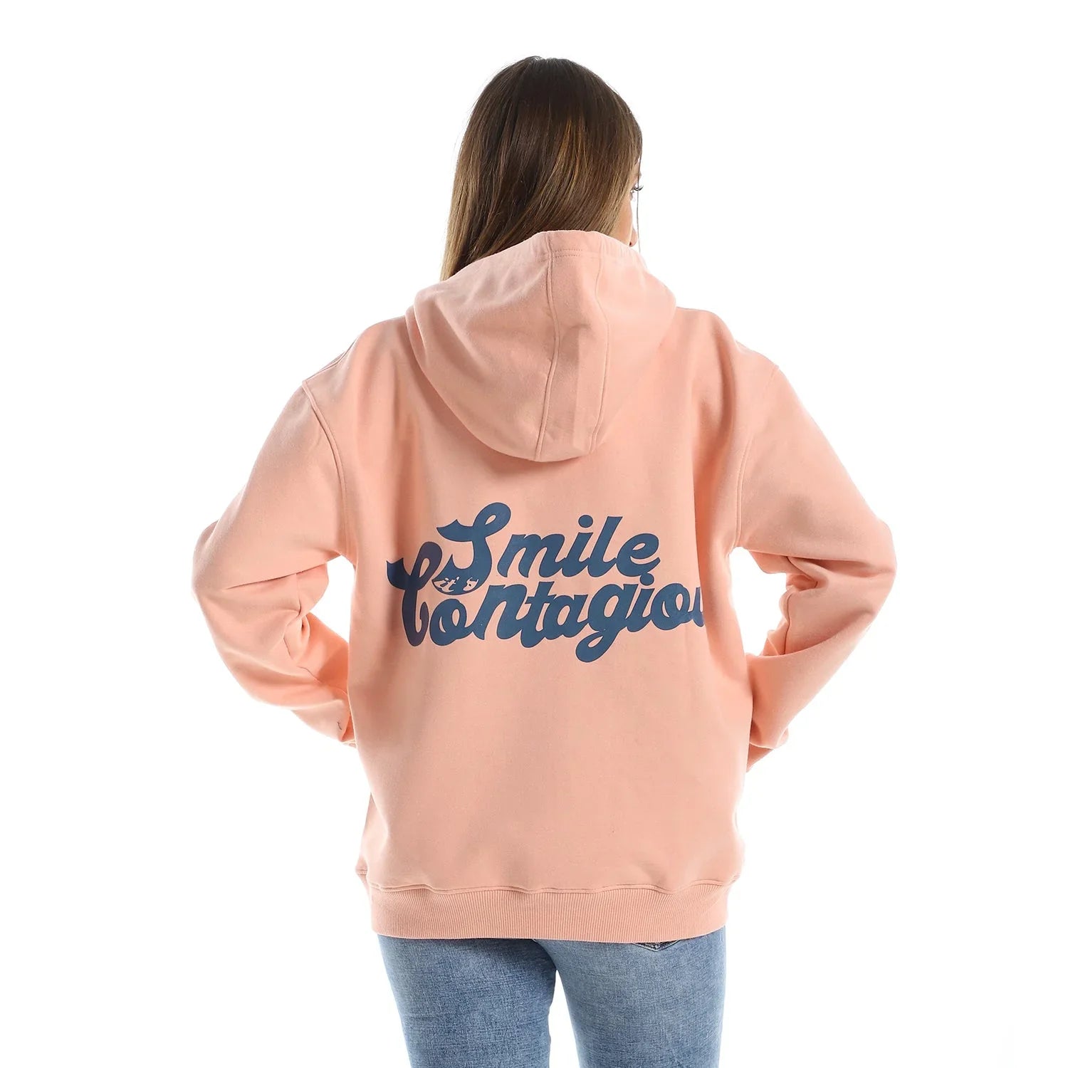 NAS Trends - Contagious Unisex Oversized Hoodie-Rose 1
