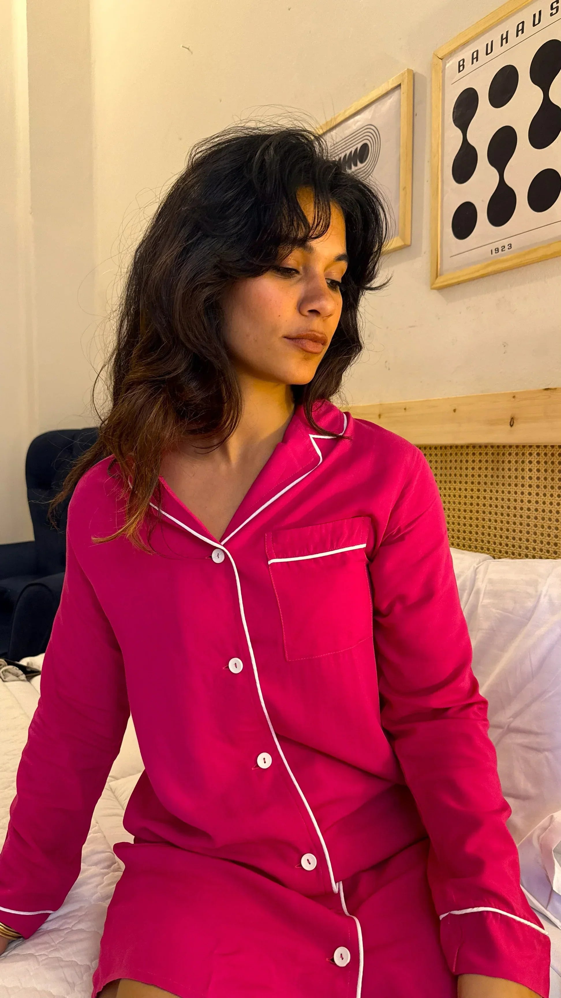 Stay In But Elevated Night Shirt - Callista 5