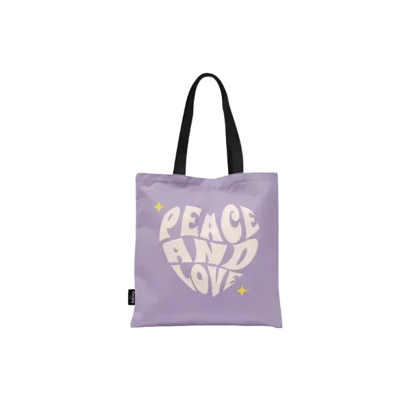 Peace and love Totebag - Covery - Babazzaro