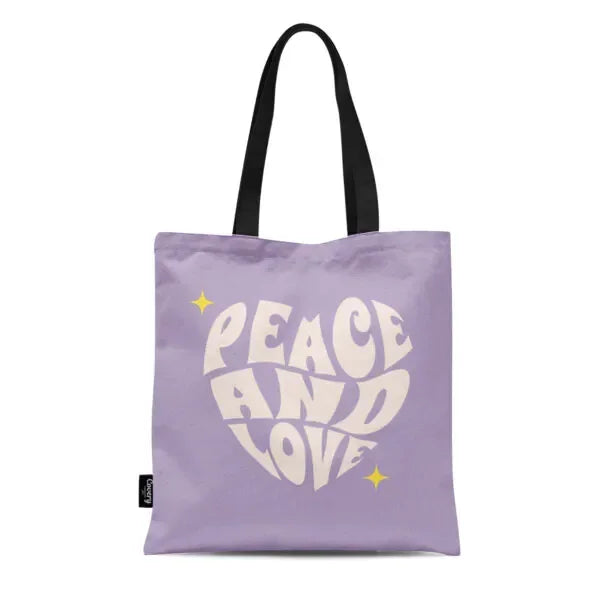 Peace and love Totebag - Covery - Babazzaro