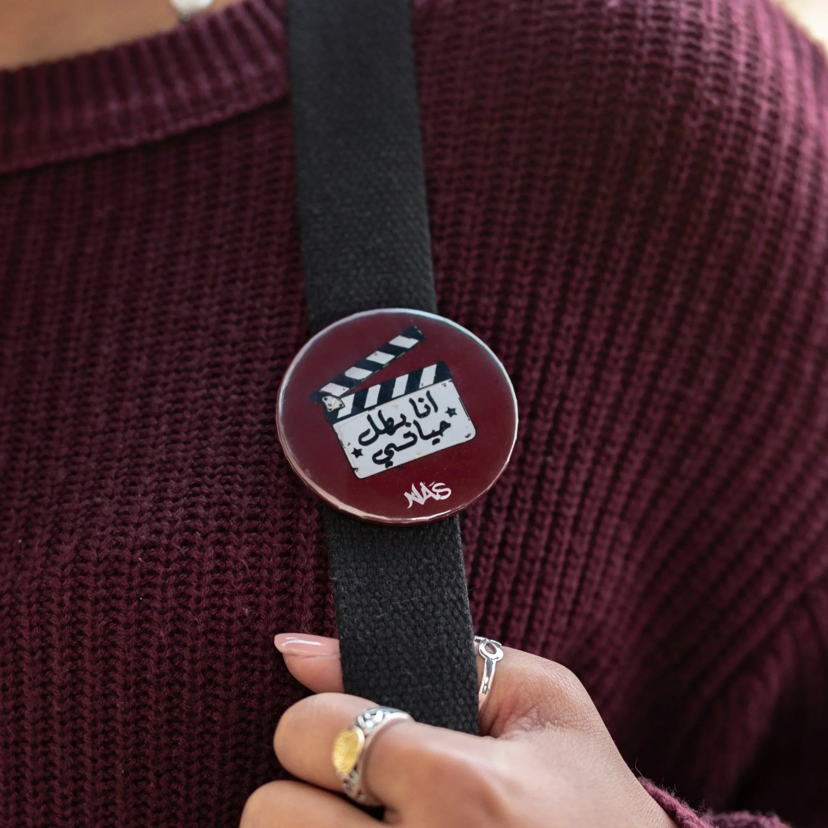 Im My Own Hero Pin - NAS Trends - Babazzaro