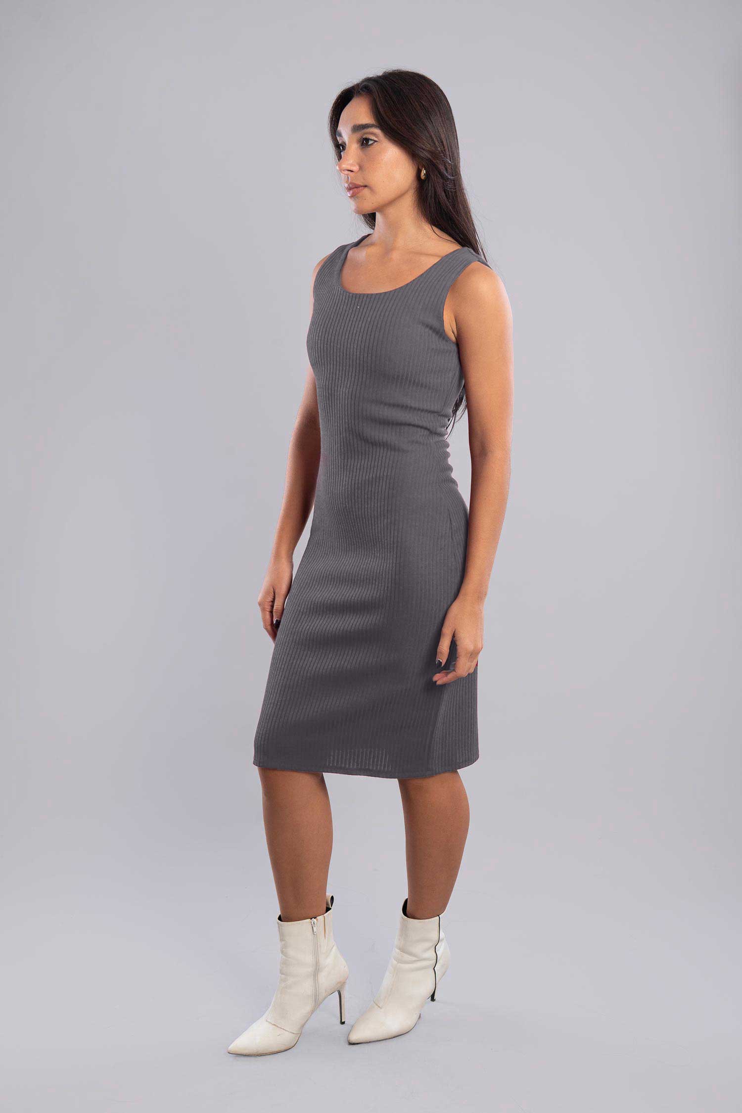 Viva - Rib Knitted Dress 7