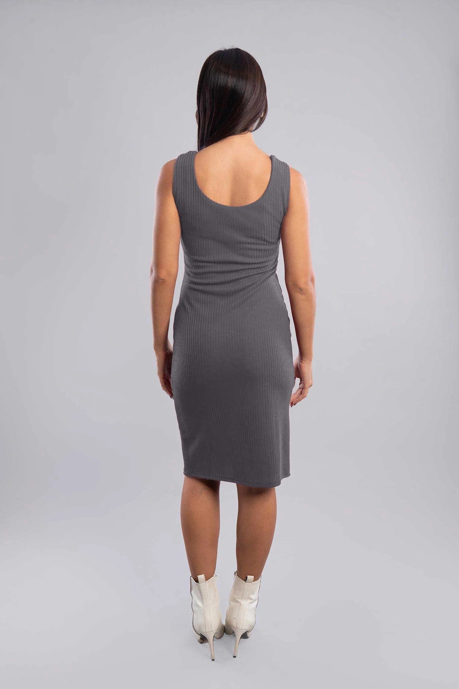 Viva - Rib Knitted Dress 6