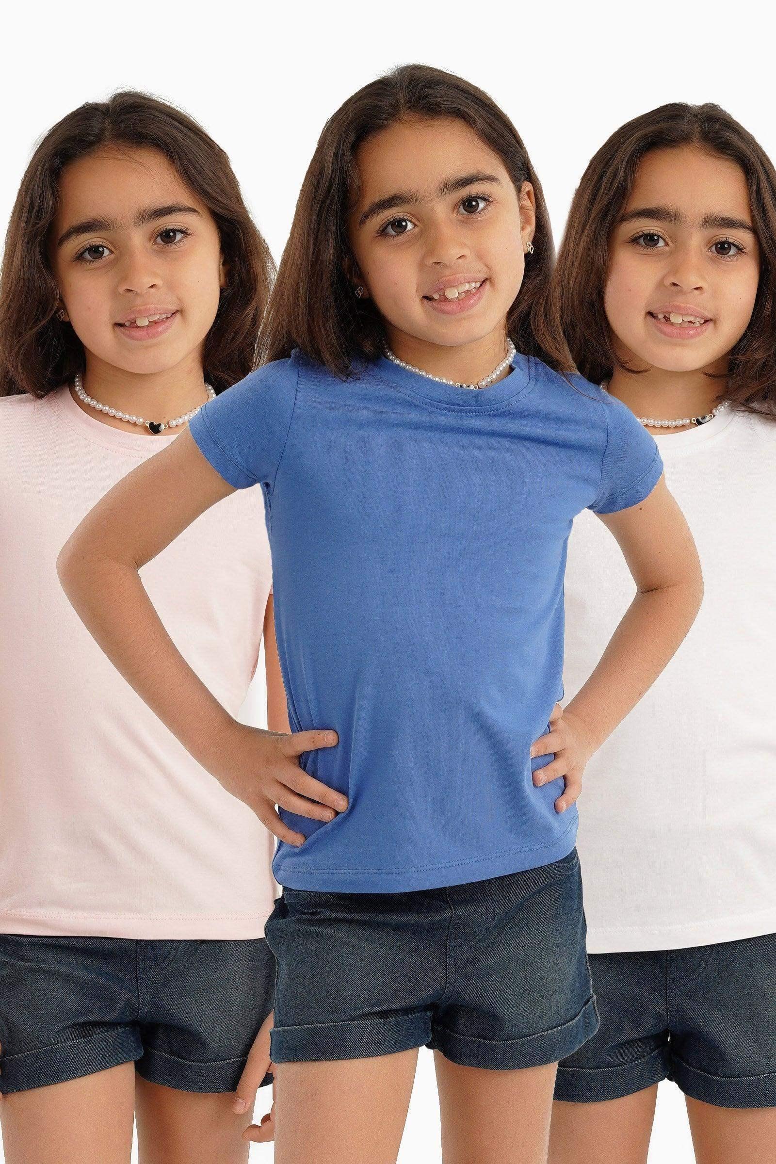 Carina - Pack of 3 Girly Short Sleeves Top 3