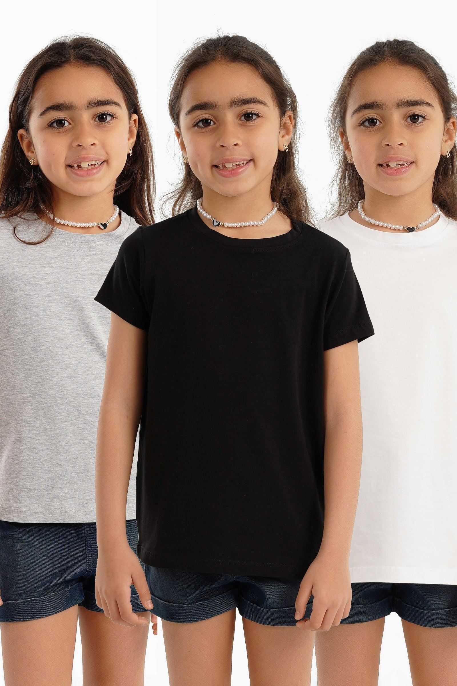 Carina - Pack of 3 Girly Short Sleeves Top 7