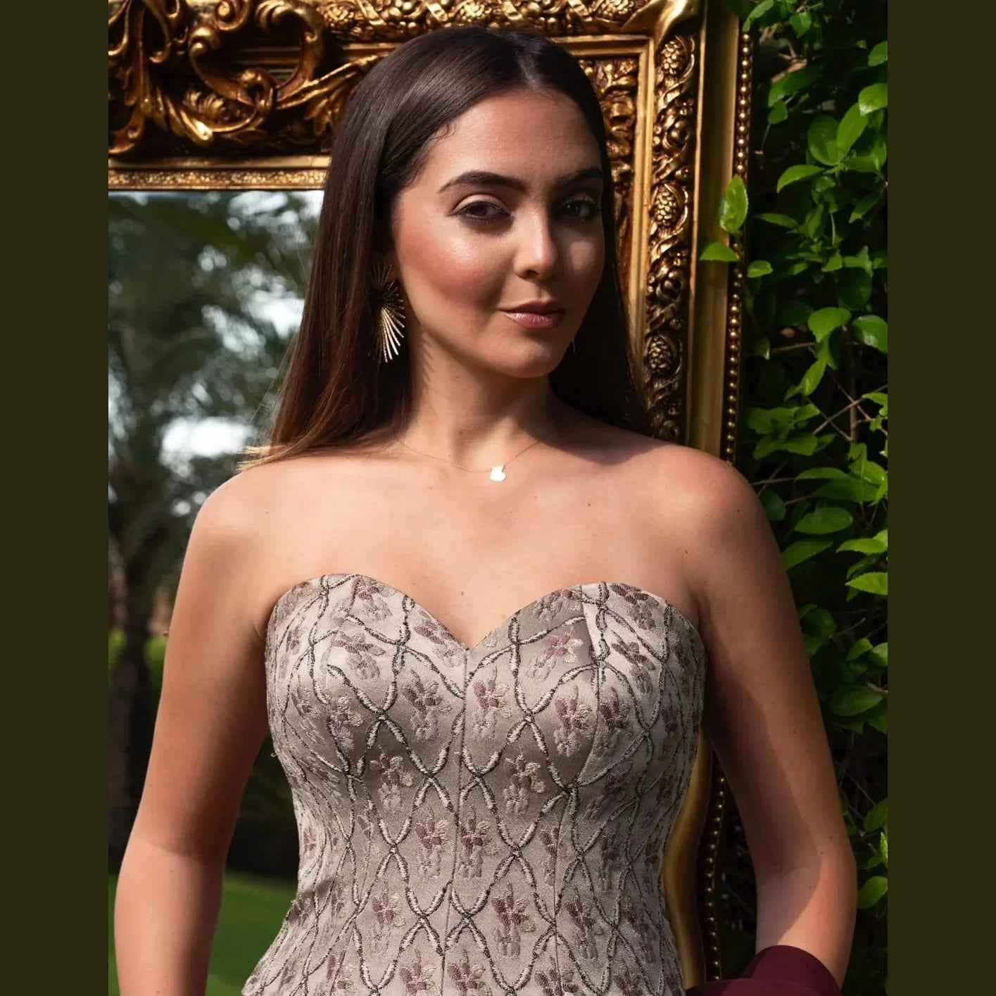 Vintage Peach Waist Corset - Nosh