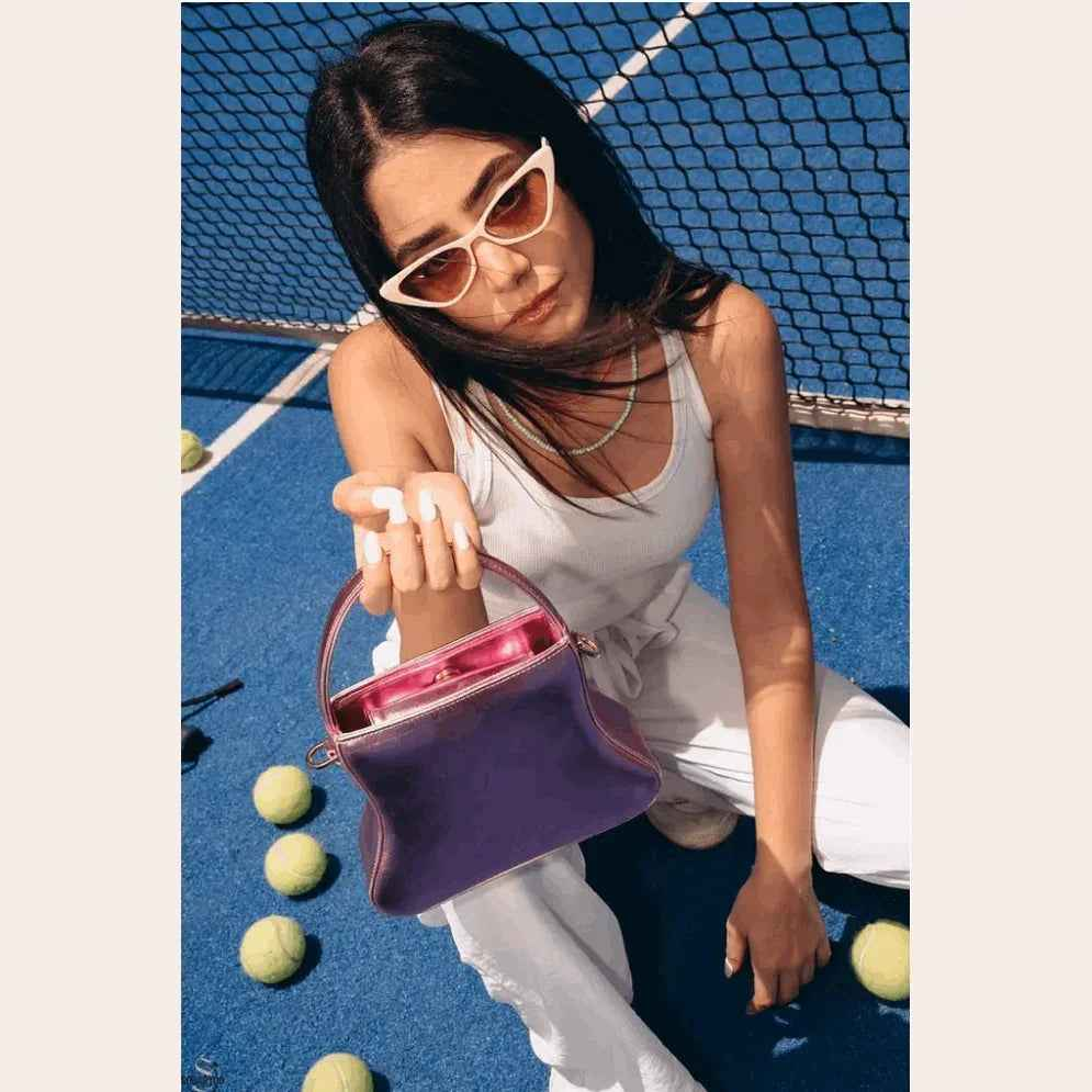 Metallic Pink Bag - Nart