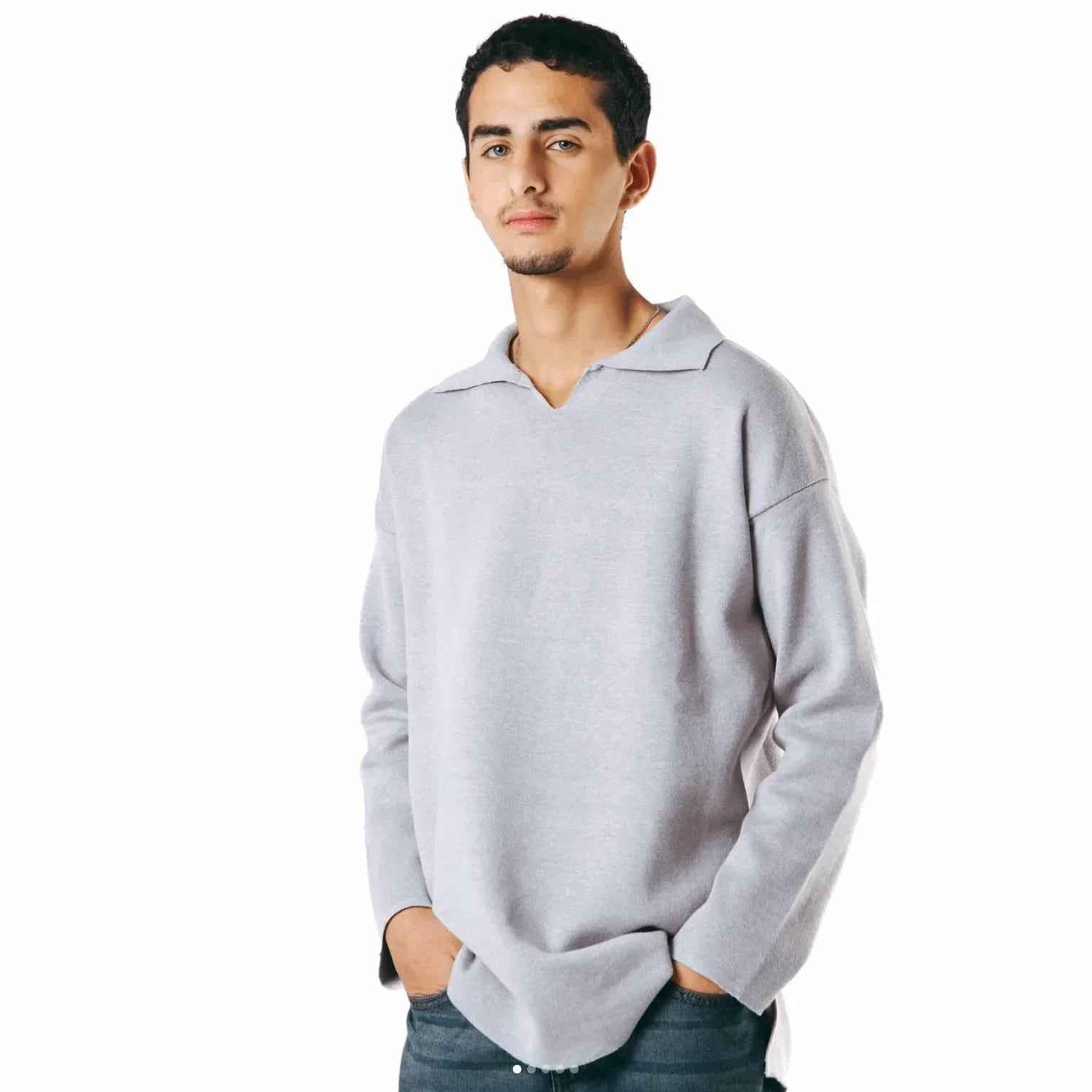 Comfy Flow Knitted Pullover - Kanza