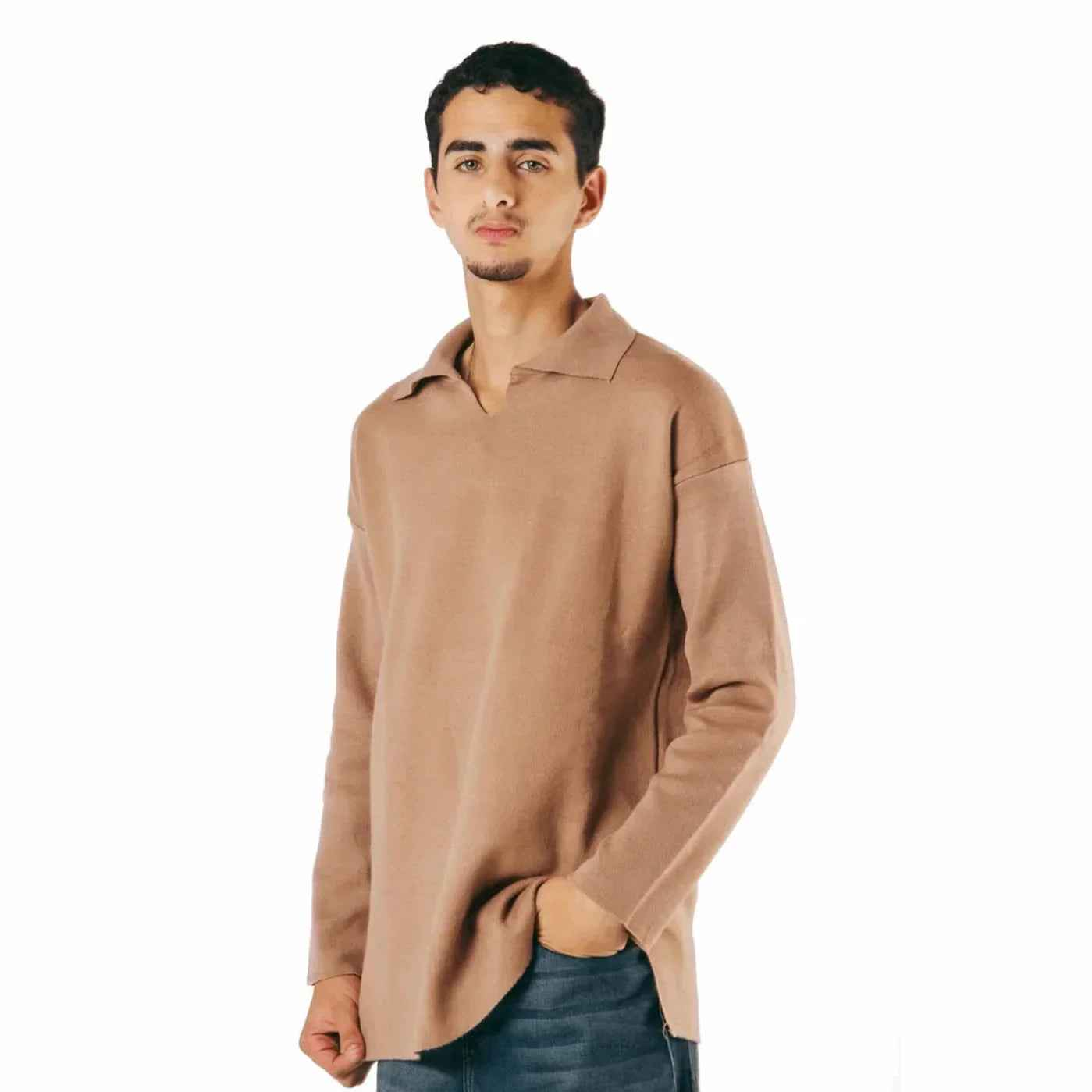 Comfy Flow Knitted Pullover - Kanza