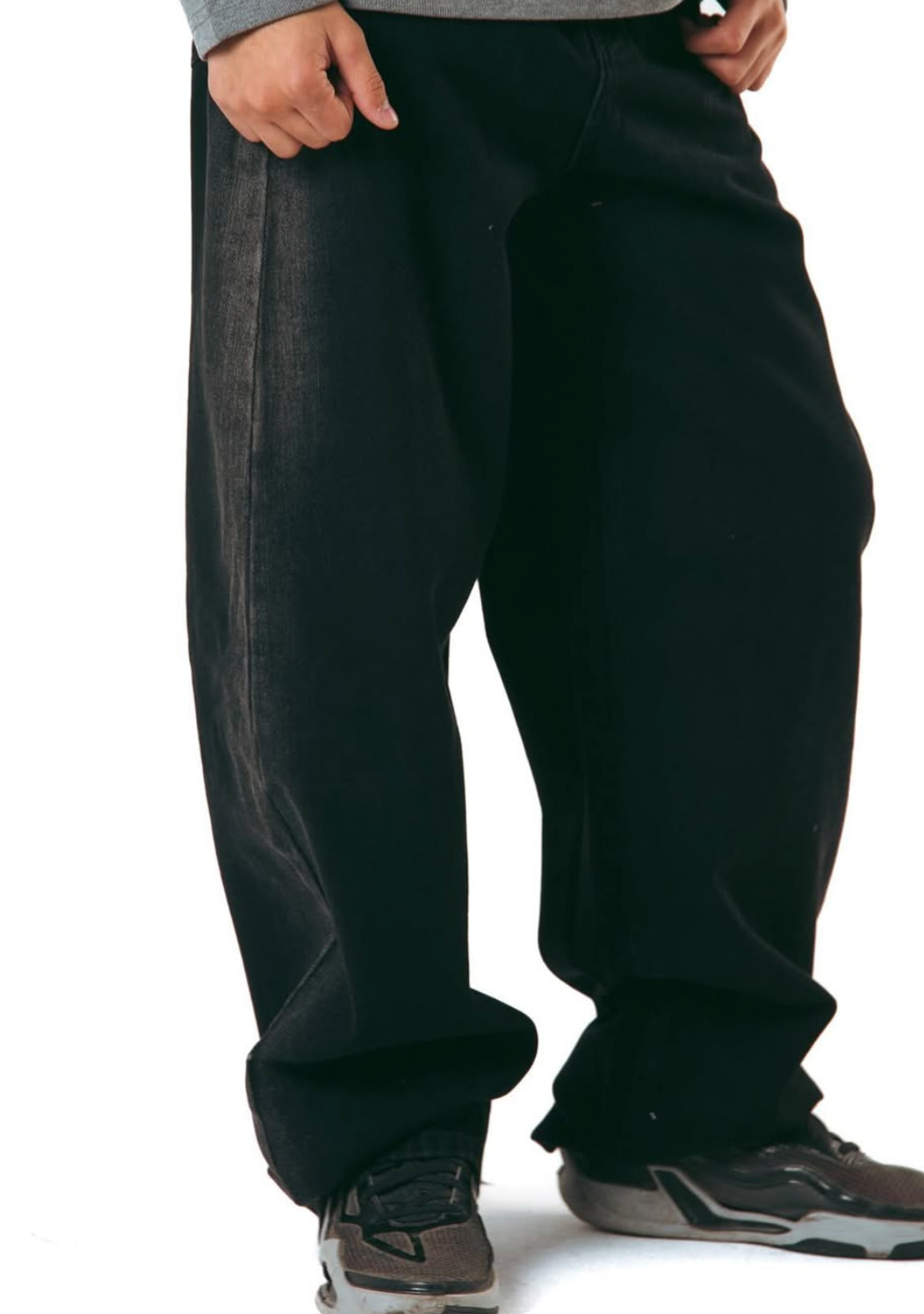 Kanza - Black Stripe Cloud Denim 4