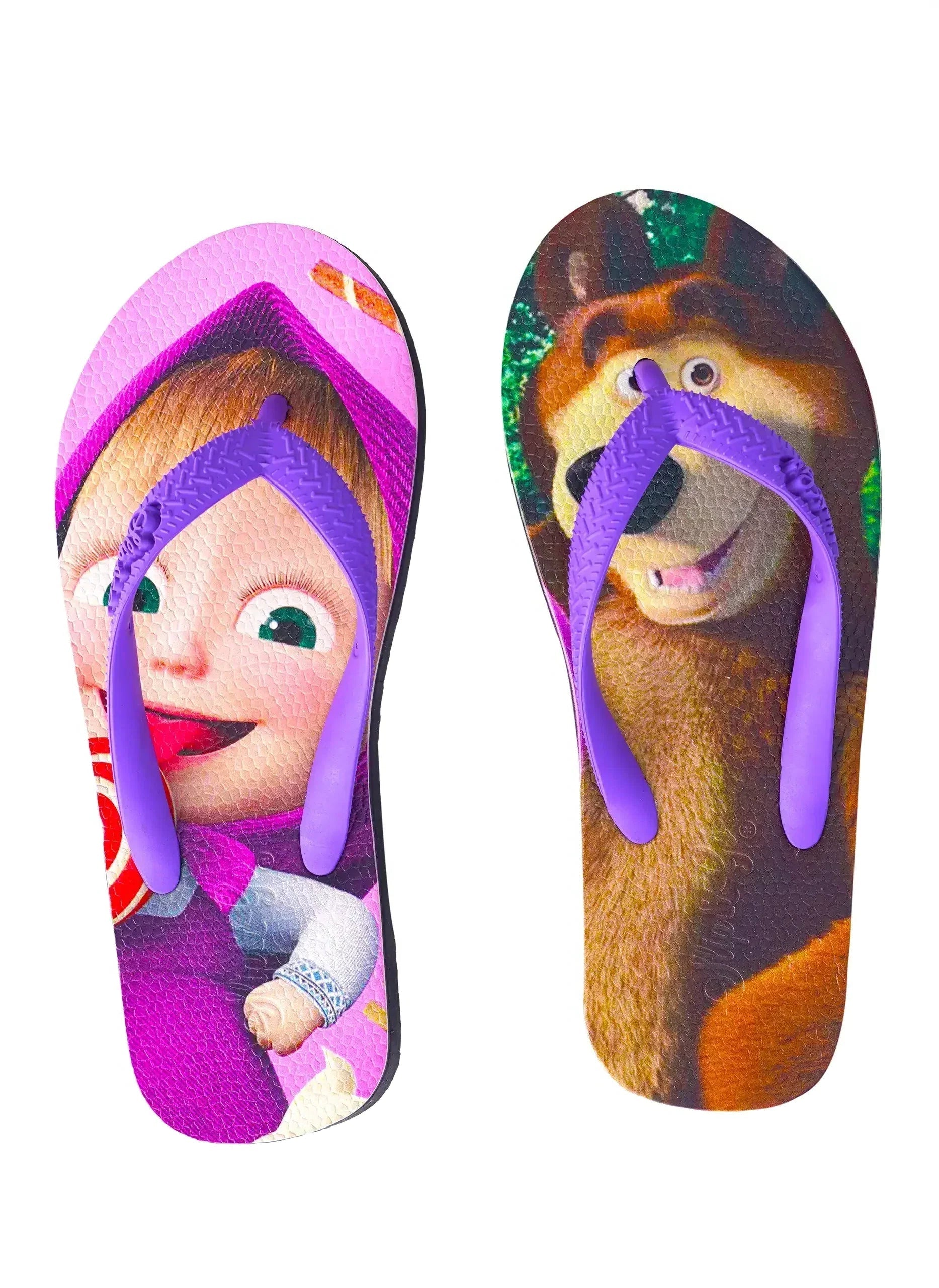 Masha & The Bear Premium Kids Comfort Slipper - Slip&Go 1