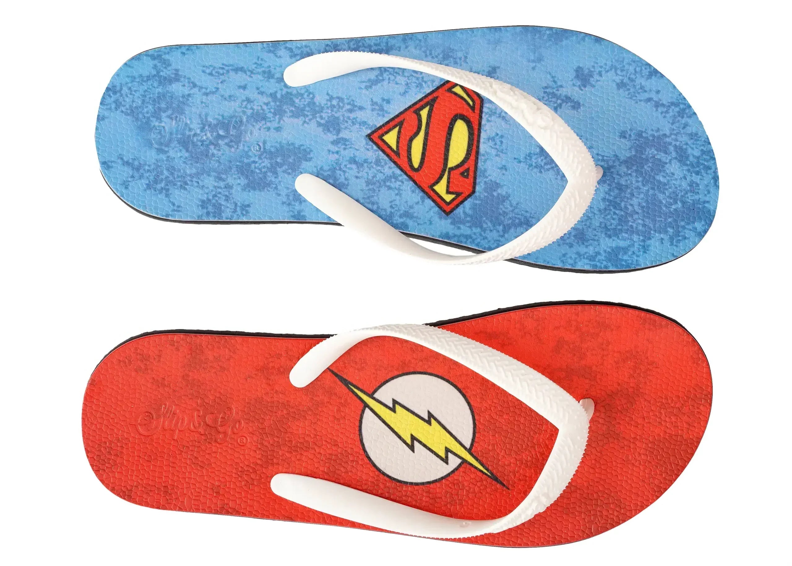 Slip&Go - Super Man & Flash Premium Kids Comfort Slipper 1