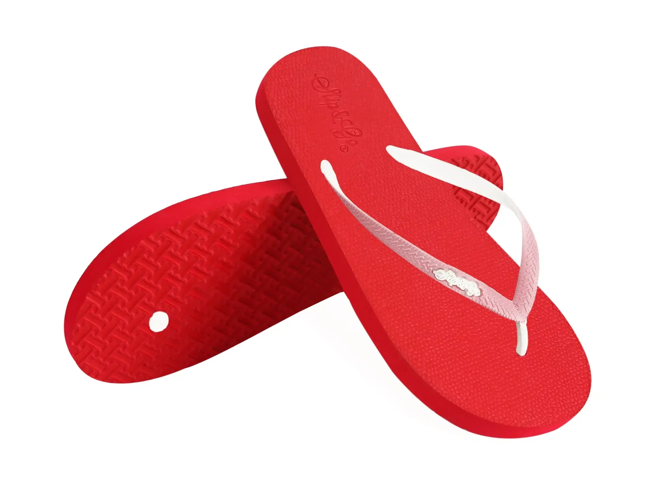 Red Premium Women's Comfort Slipper - Slip&Go 82