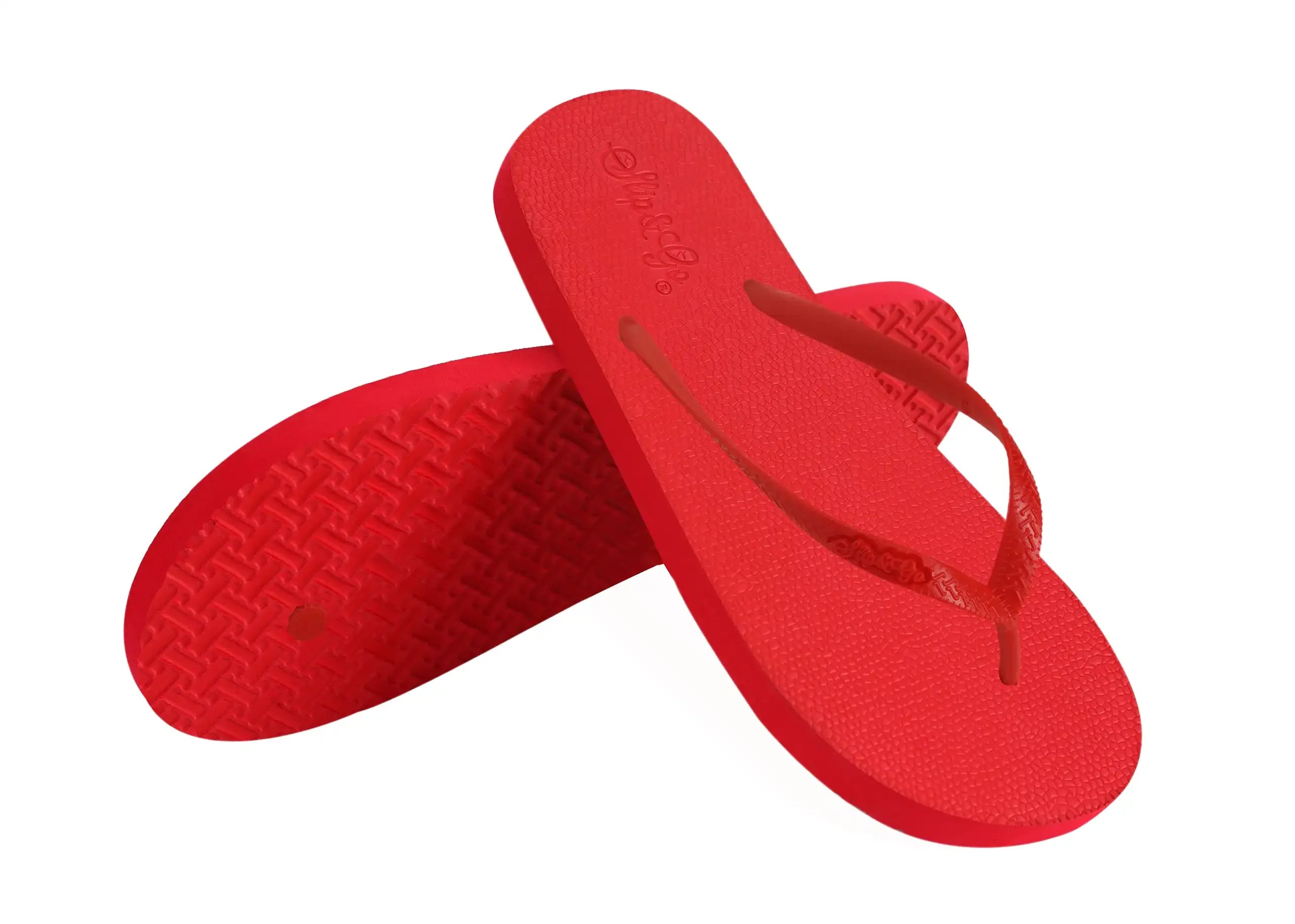 Slip&Go - Red Premium Women's Comfort Slipper 34