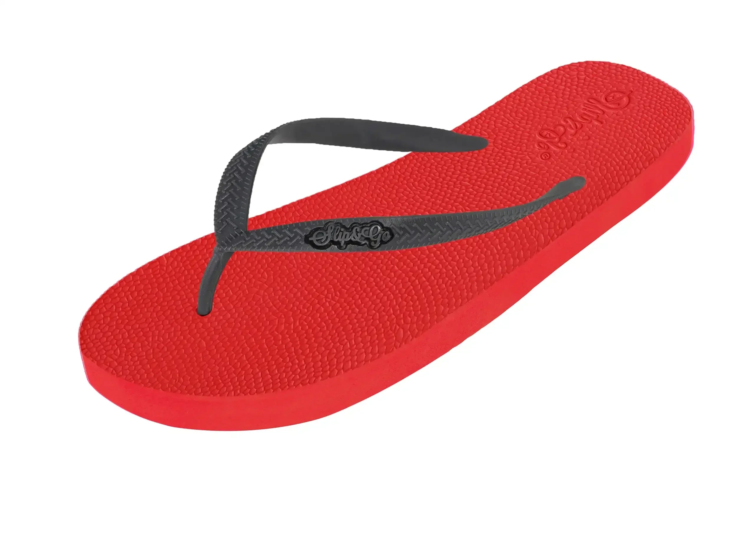 Red Premium Men’s Comfort Slipper - Slip&Go 57