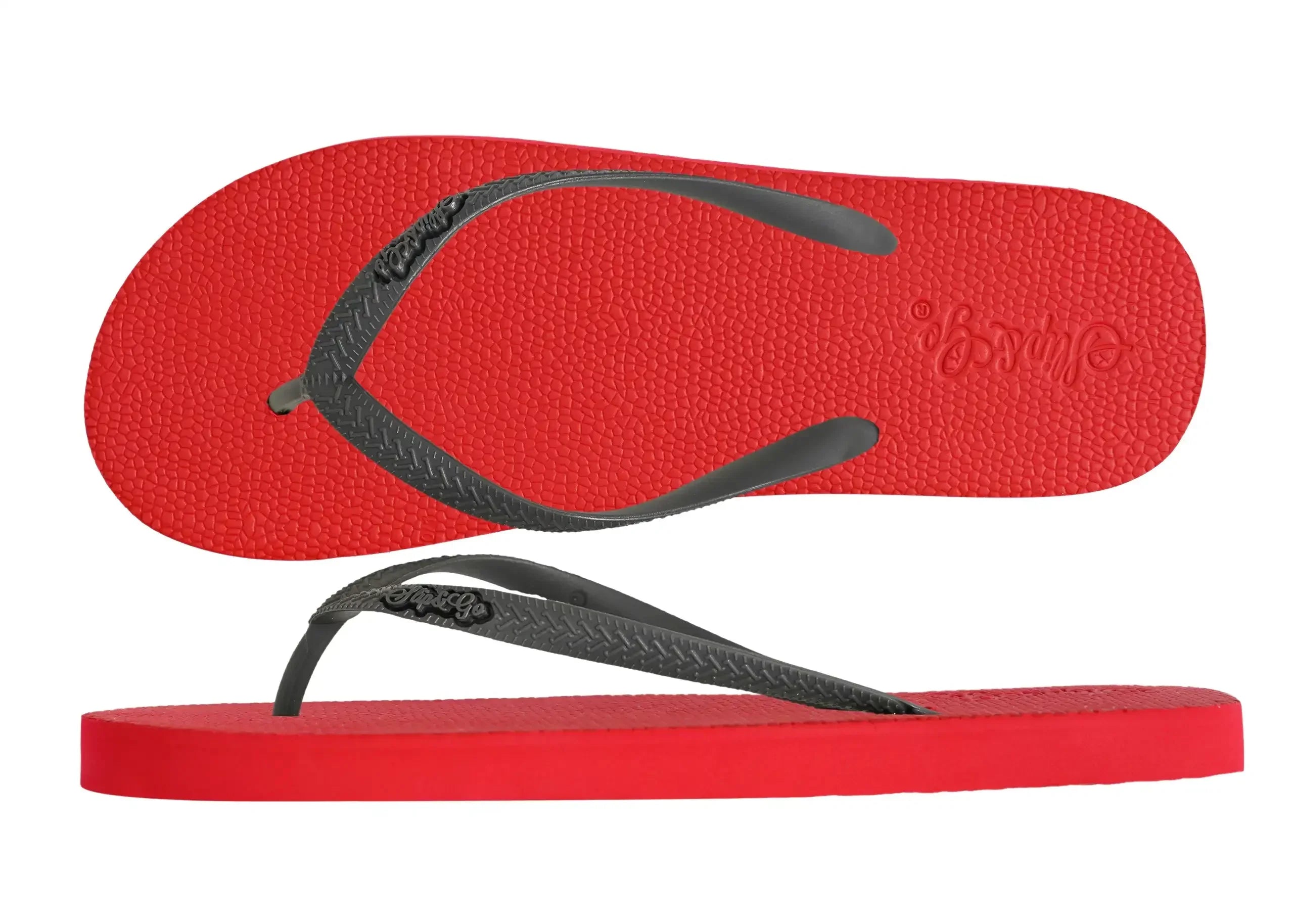 Red Premium Men’s Comfort Slipper - Slip&Go 59