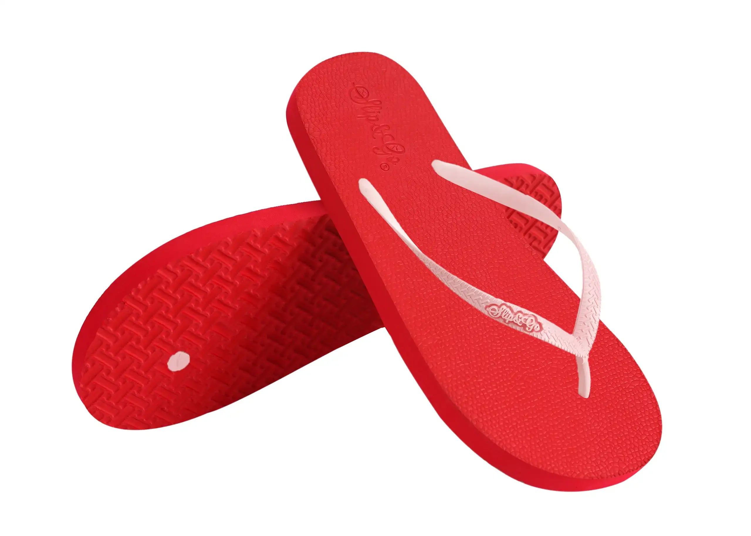 Slip&Go - Red Premium Women's Comfort Slipper 90