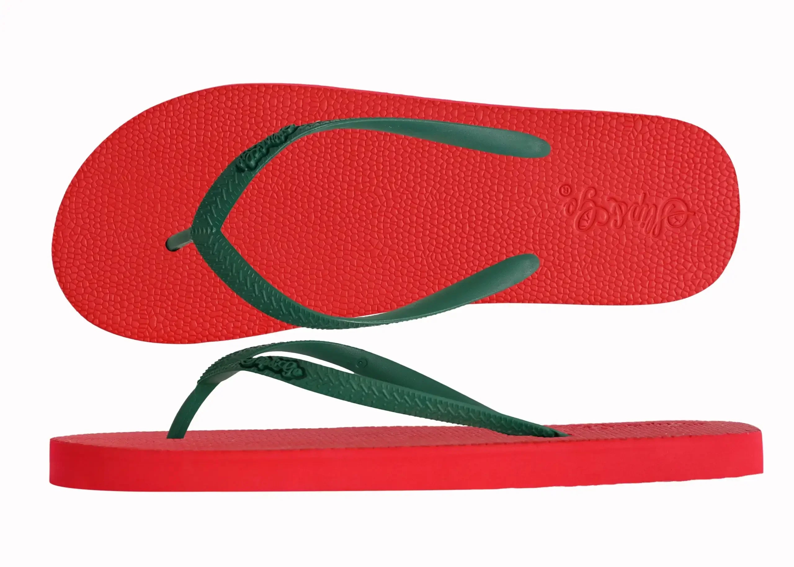 Red Premium Men’s Comfort Slipper - Slip&Go 68
