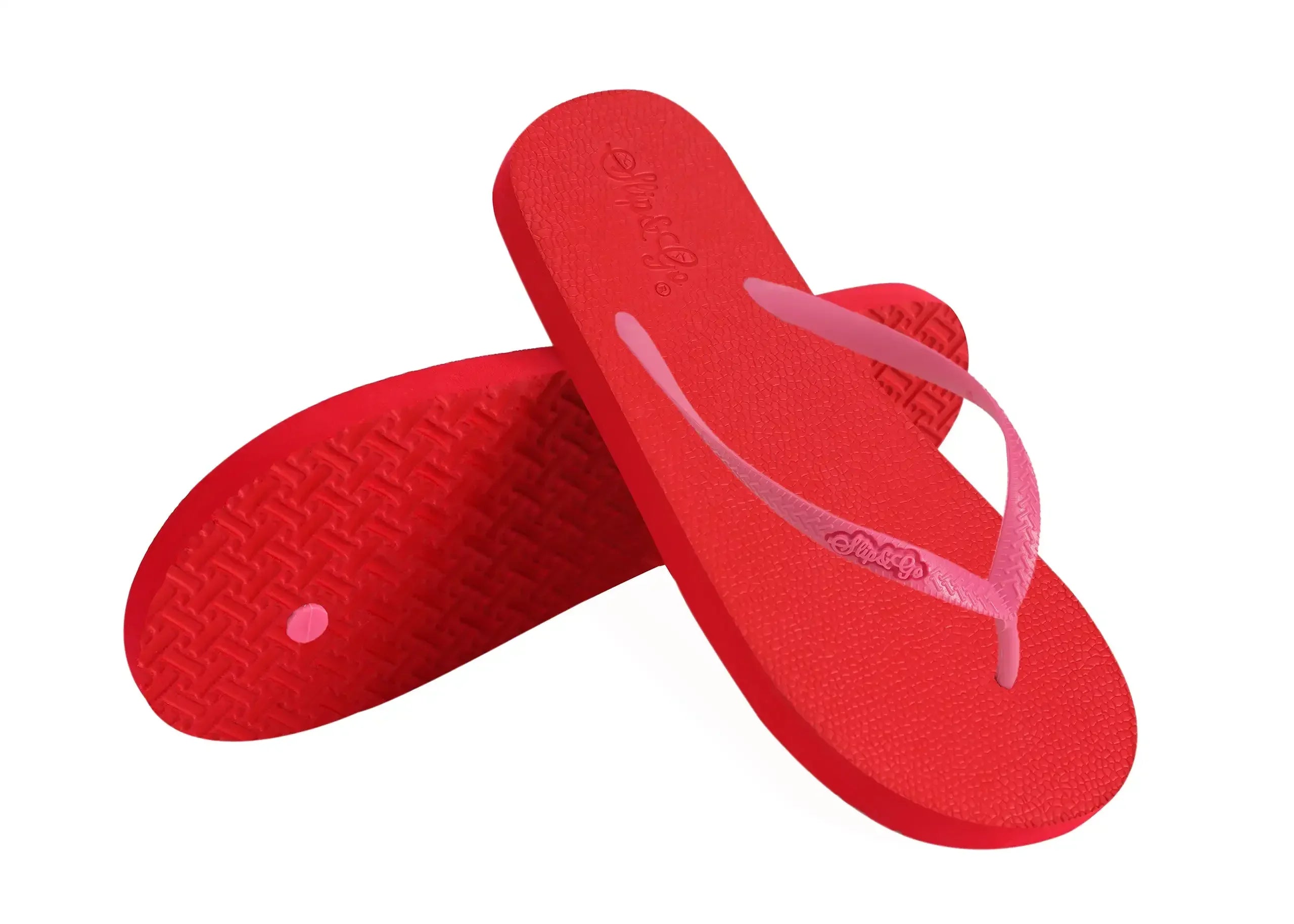 Red Premium Women's Comfort Slipper - Slip&Go 96