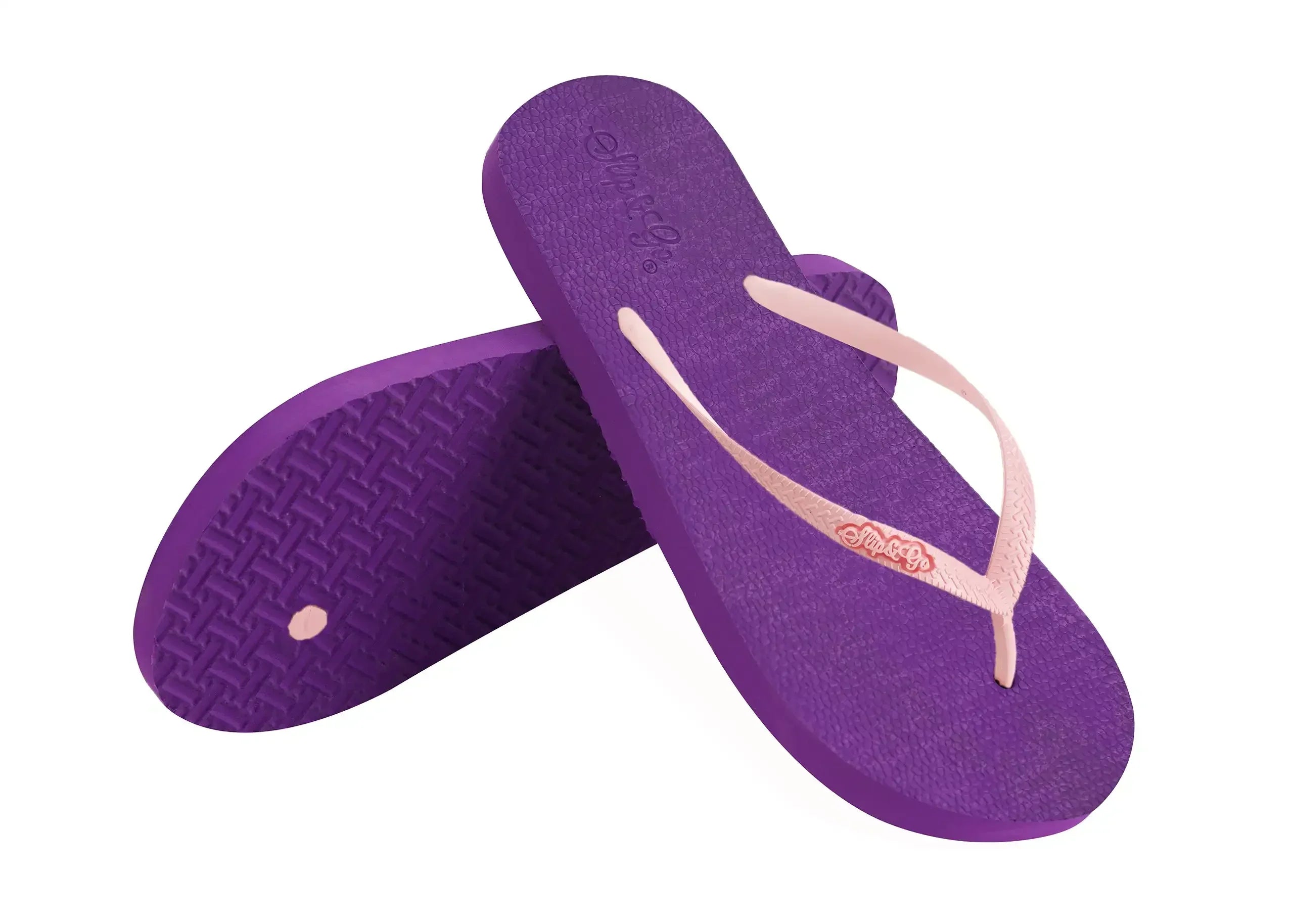 Royal Purple Premium Women's Comfort Slipper - Slip&Go 78
