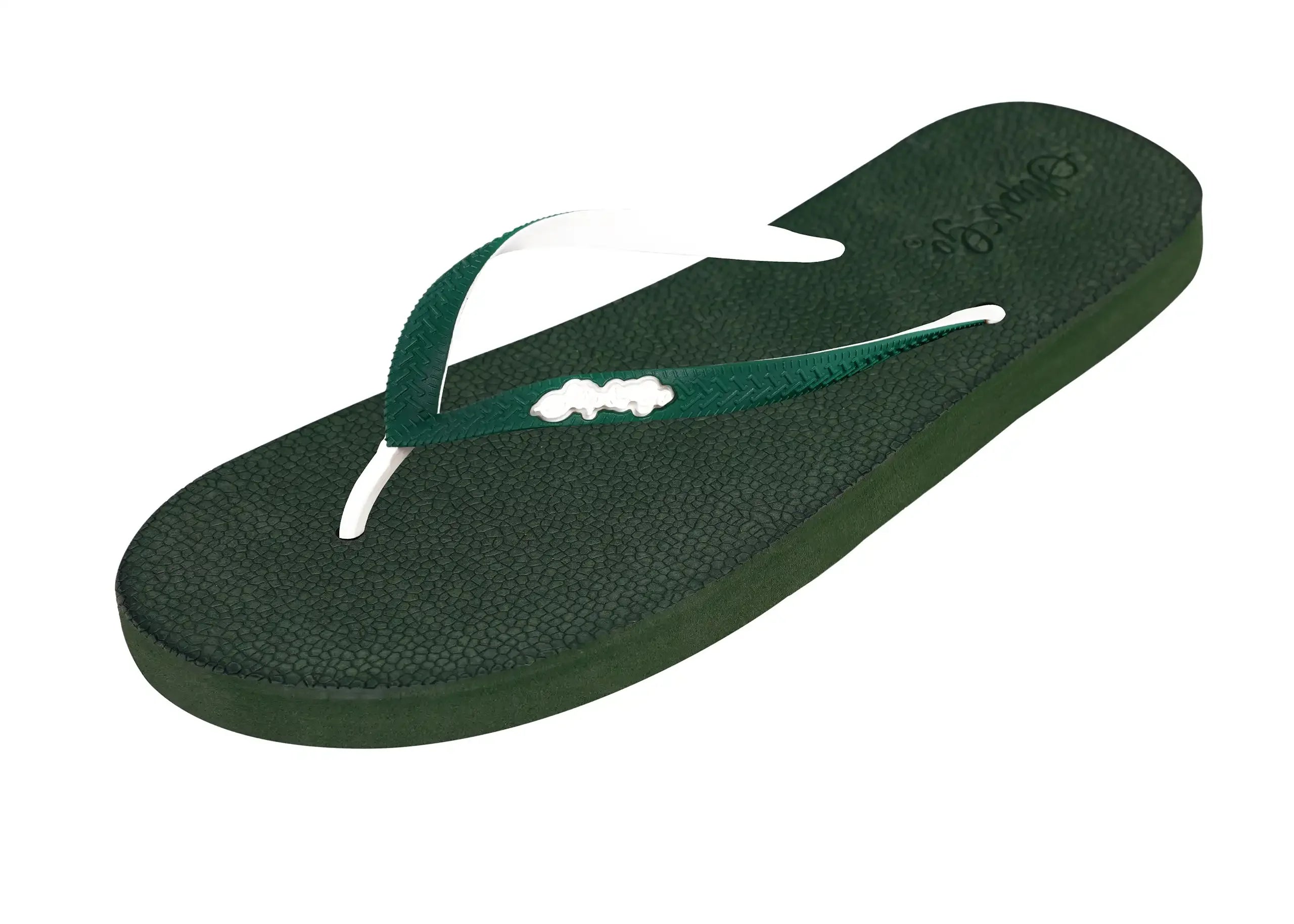 Slip&Go - Natural Olive Green Premium Kids Comfort Slipper 19