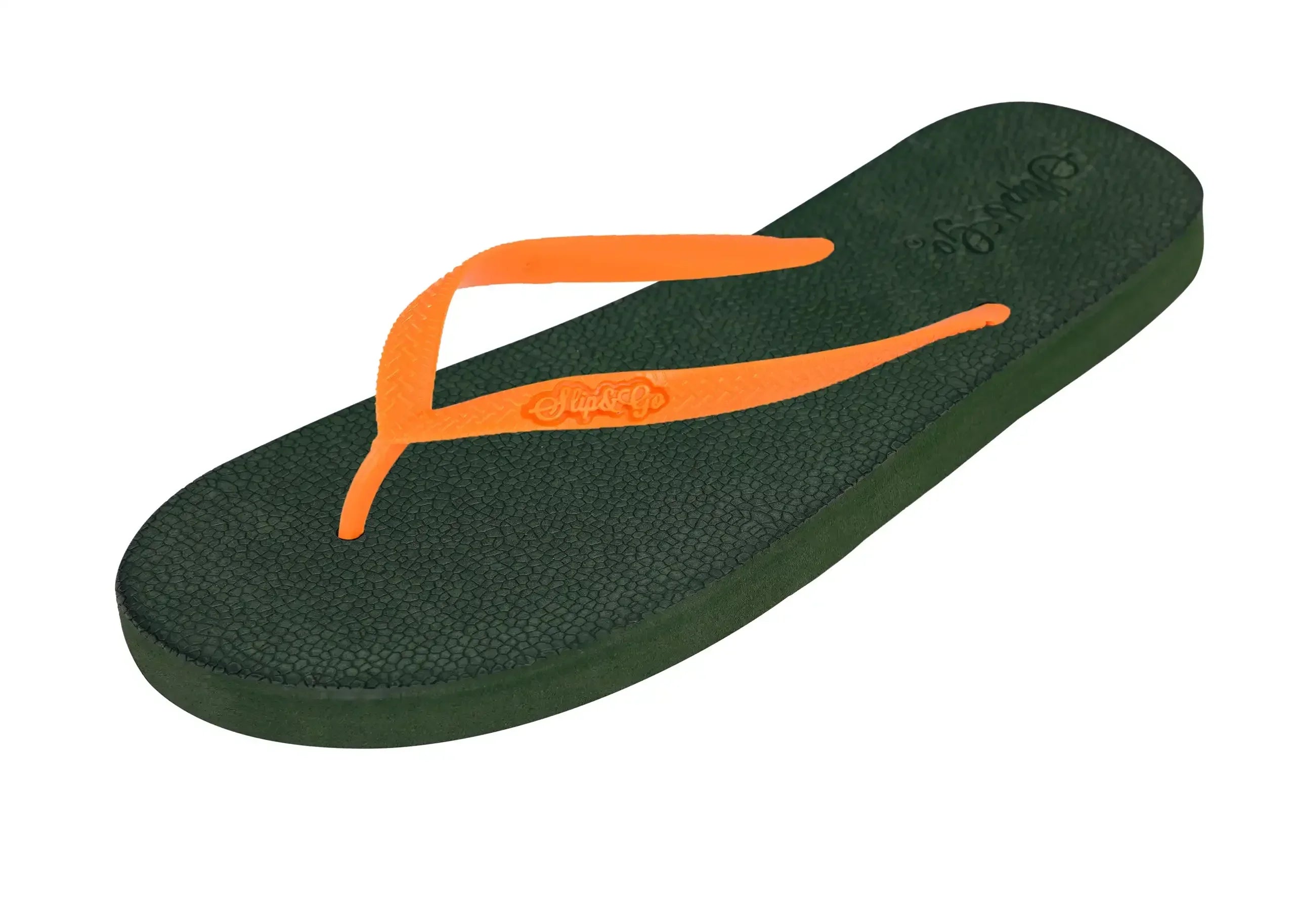 Natural Olive Green Premium Kids Comfort Slipper - Slip&Go 45