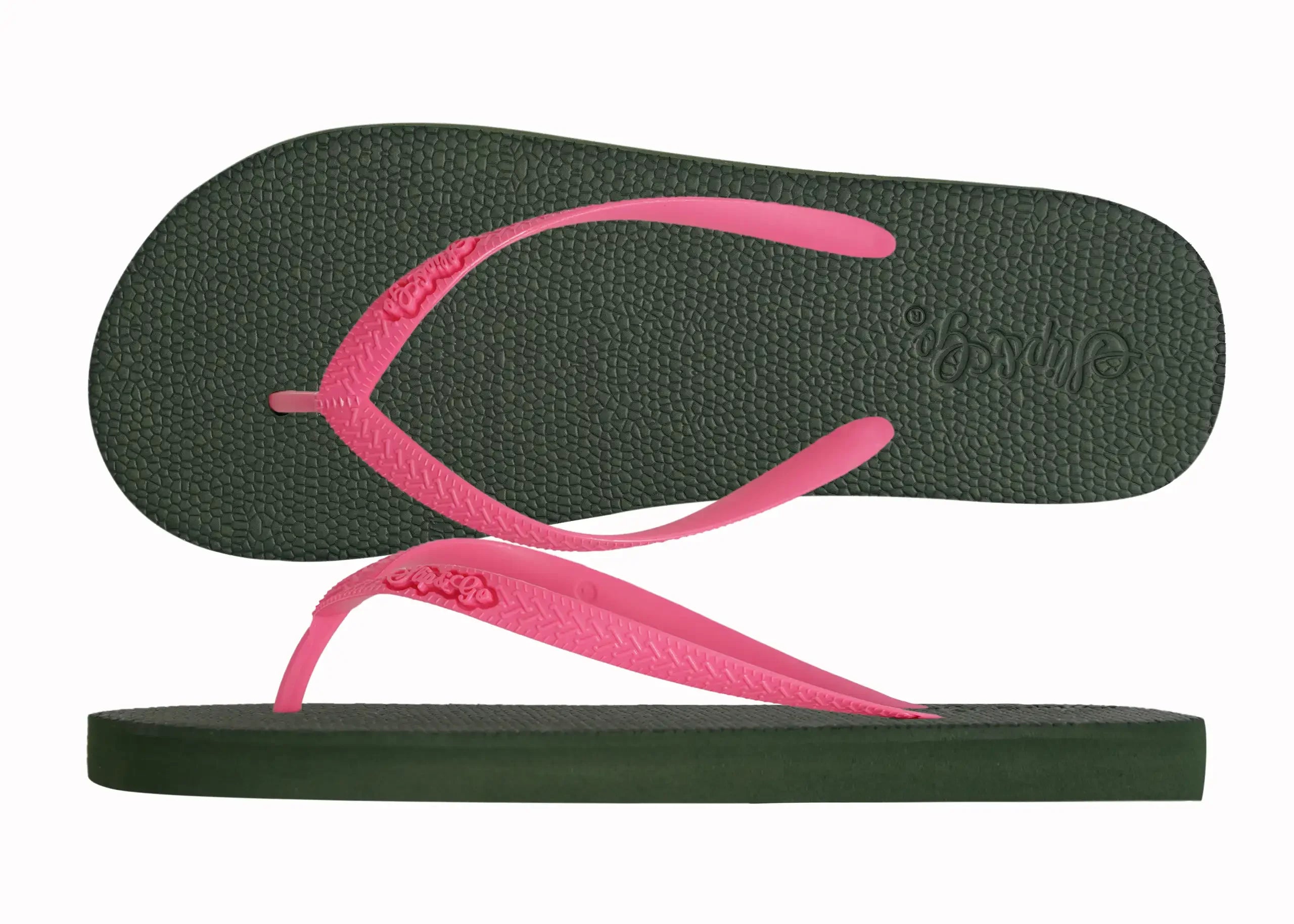 Slip&Go - Natural Olive Green Premium Kids Comfort Slipper 85