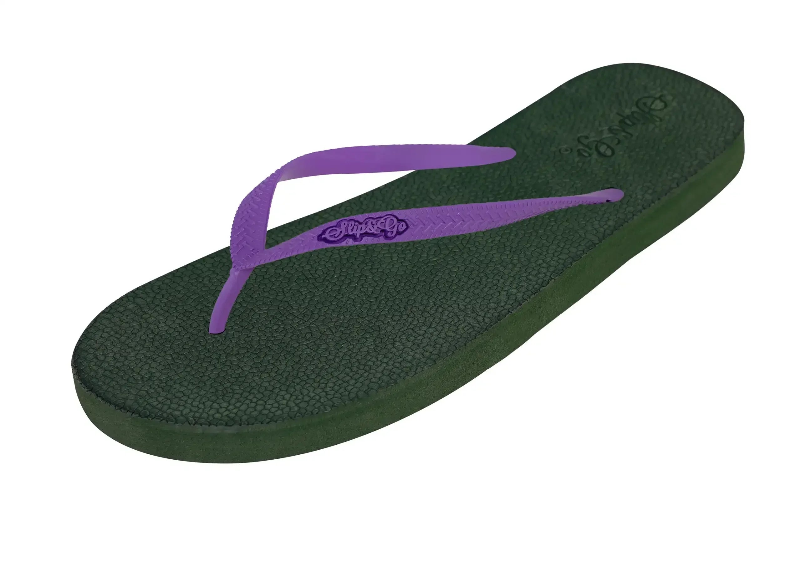 Natural Olive Green Premium Men’s Comfort Slipper - Slip&Go 60