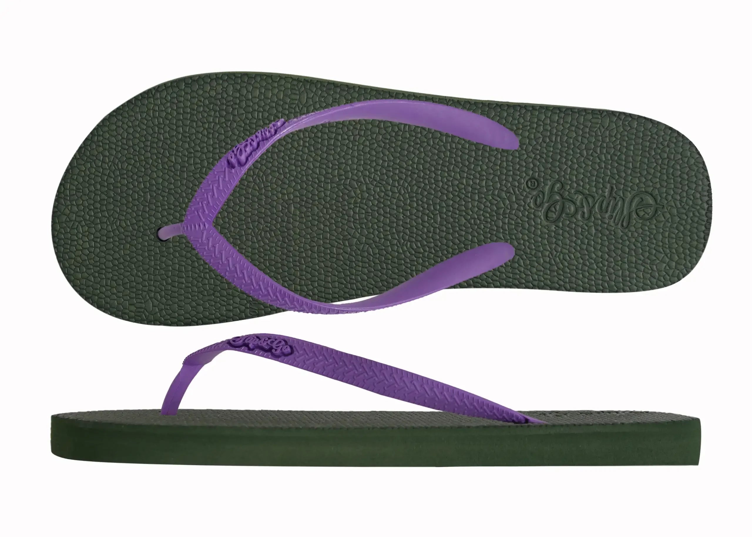 Slip&Go - Natural Olive Green Premium Kids Comfort Slipper 58