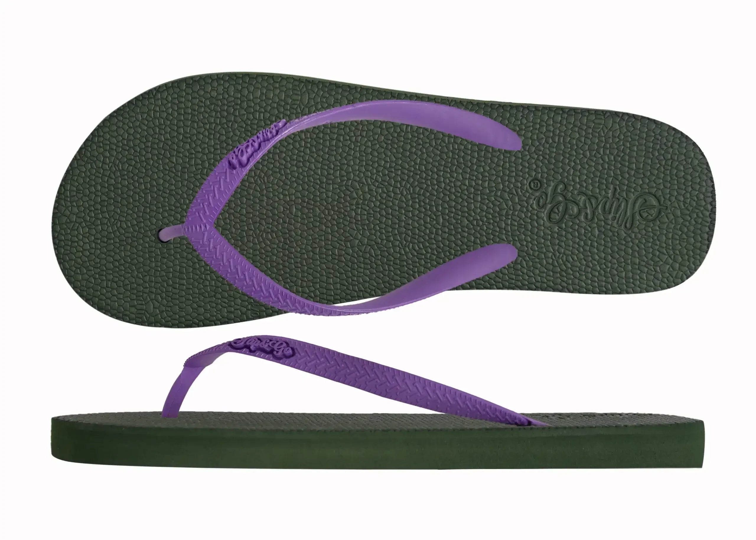 Natural Olive Green Premium Kids Comfort Slipper - Slip&Go 58