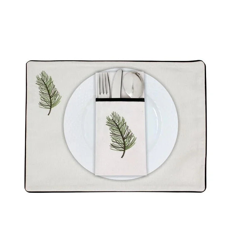 Spring Leaf Placemats Set - Ticas