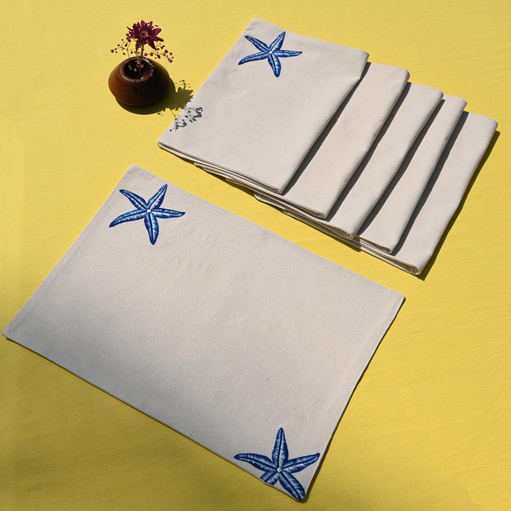 Starfish Placemats Set - Ticas