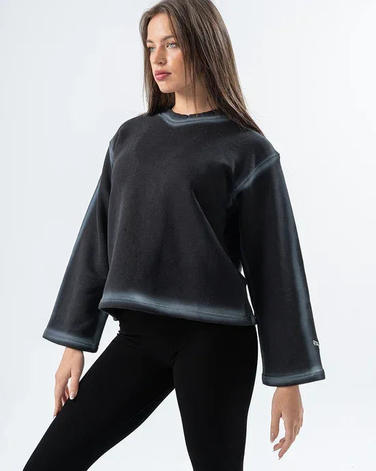 Stone Wash Sweatshirt Women - Bfeerce - Babazzaro