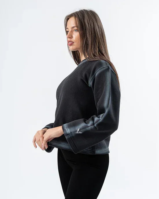 Stone Wash Sweatshirt Women - Bfeerce - Babazzaro